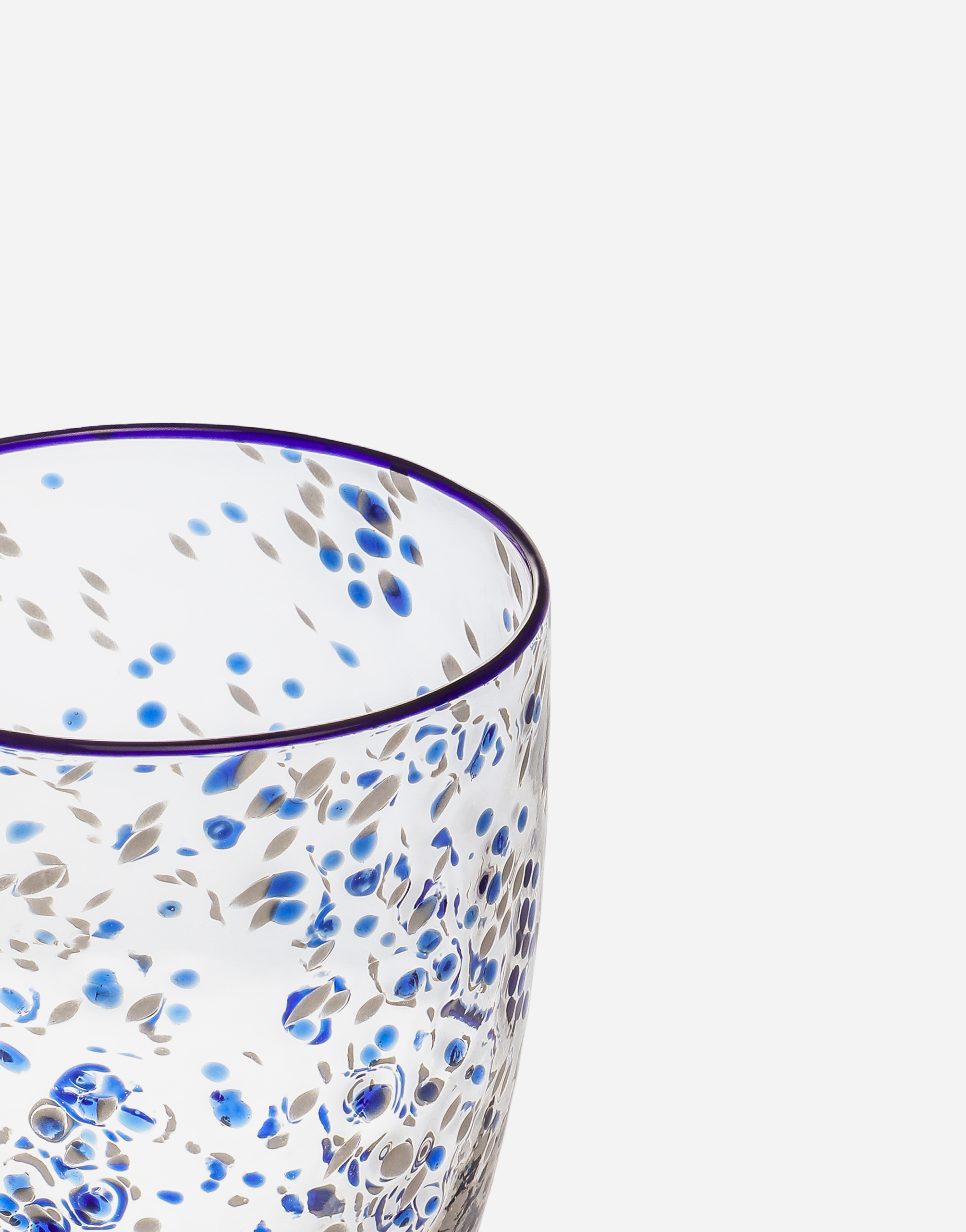 Dolce & Gabbana Water Glass In Multicolor