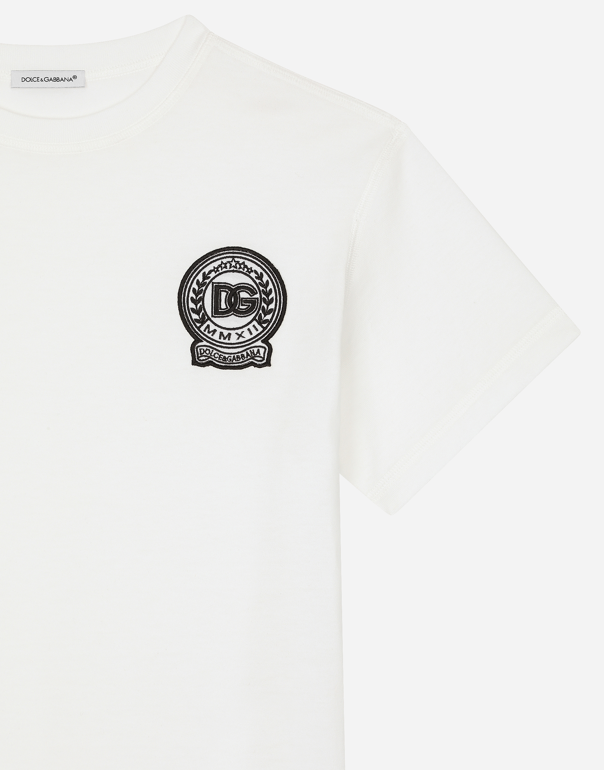 Jersey T-shirt with DG logo