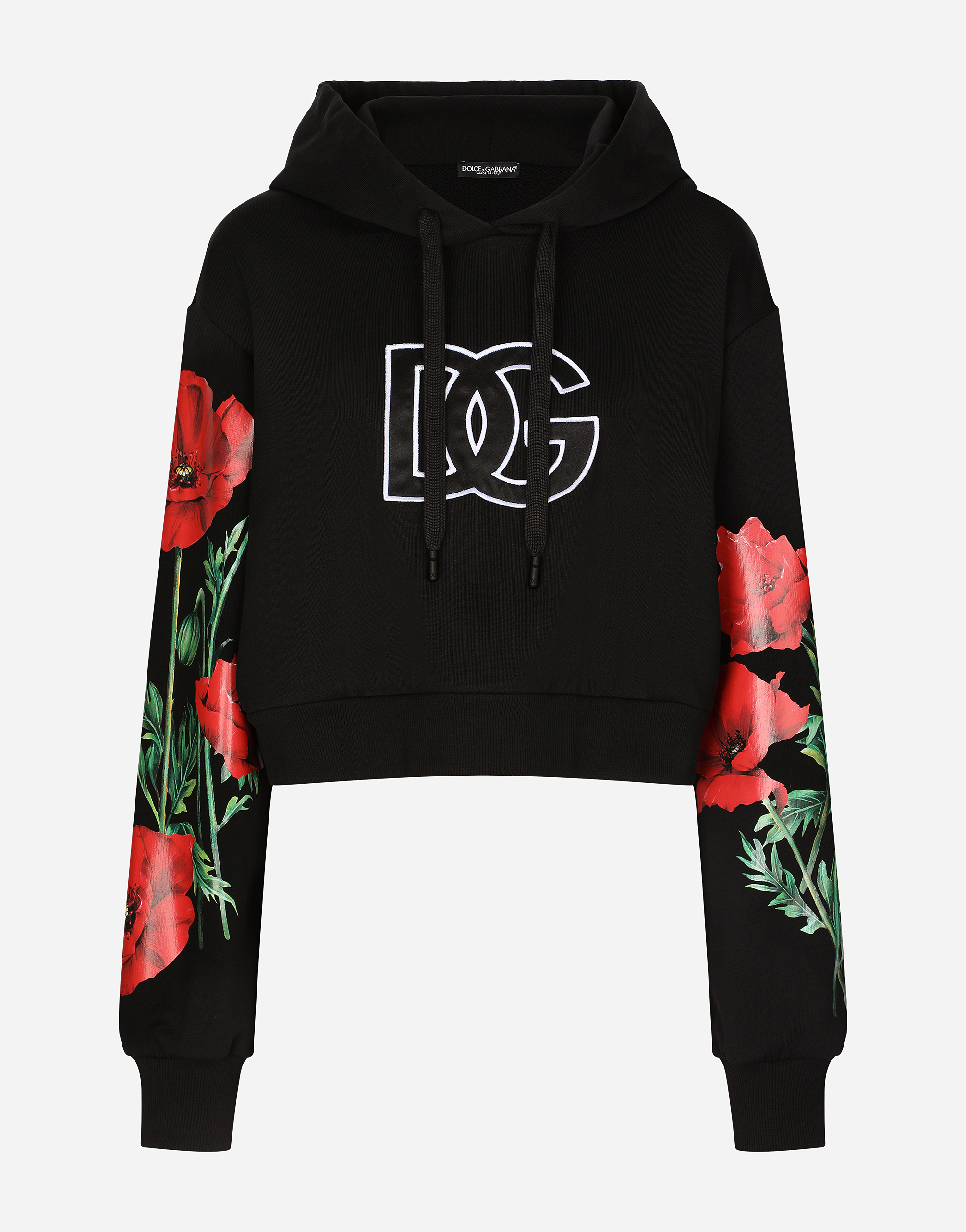 【Dolce & Gabbana】フルジップ ジャージー パーカー Dolce & Gabbana ドルチェ＆ガッバーナ ジップアップパーカー