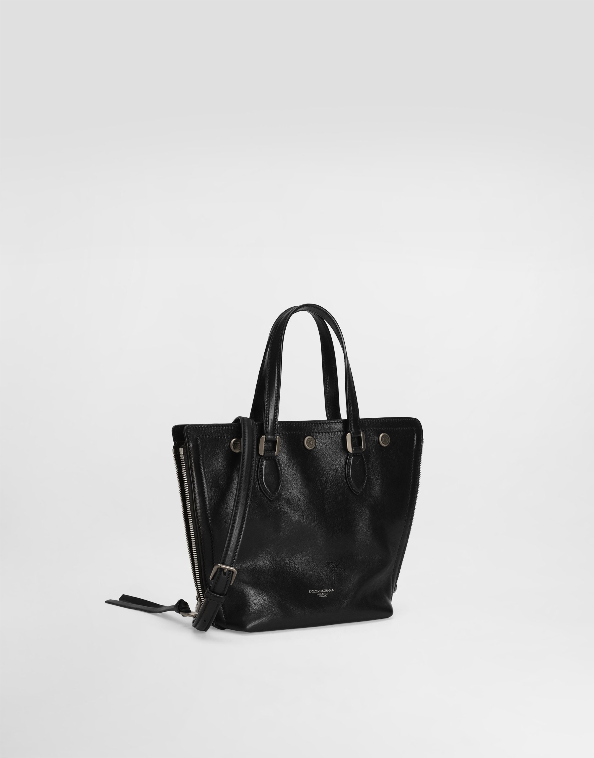 Atene tempesta calfskin shopping bag