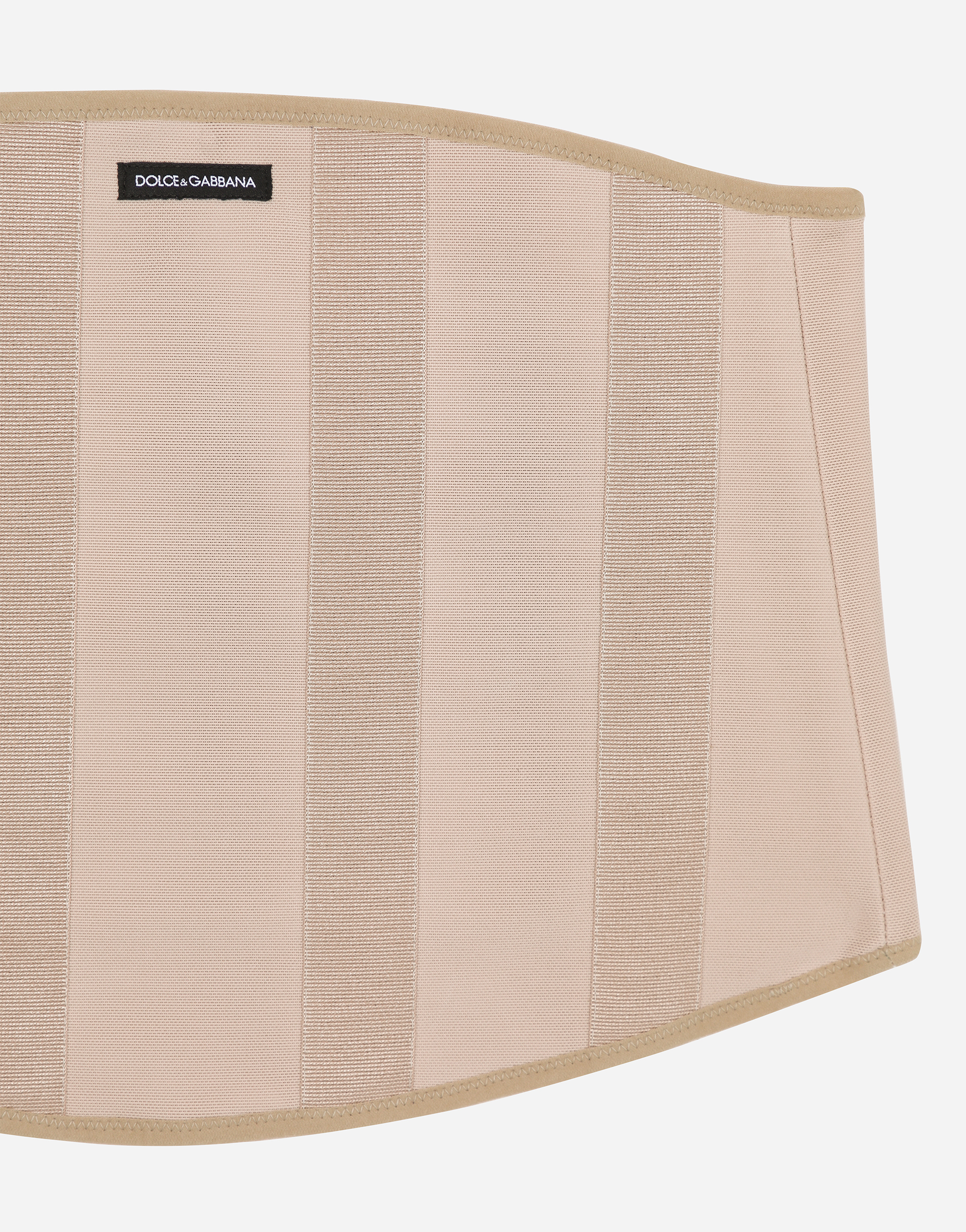 DOLCE & GABBANA BONED MARQUISETTE CORSET