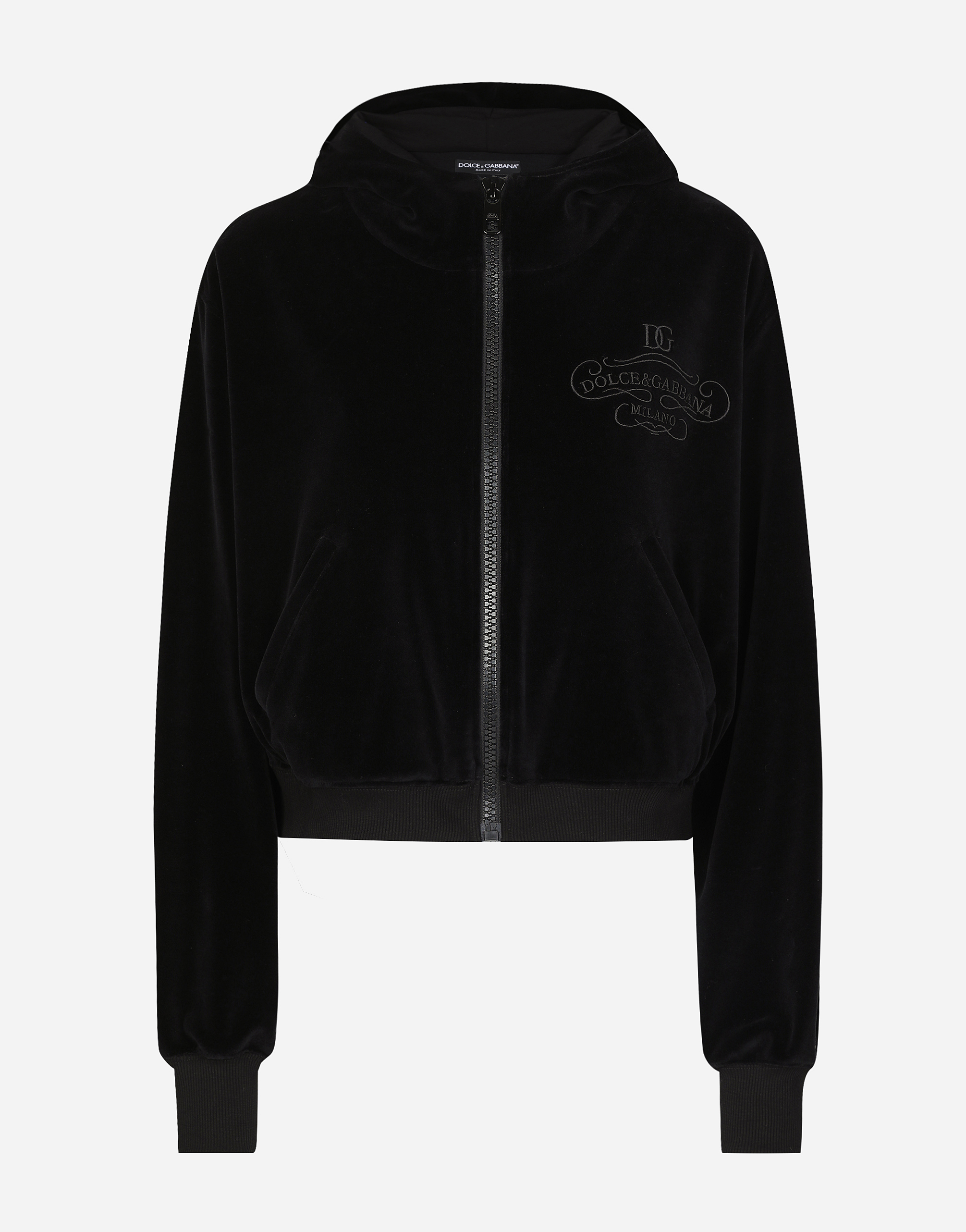 Dolce & Gabbana Long-sleeved Casual Jacket In ブラック