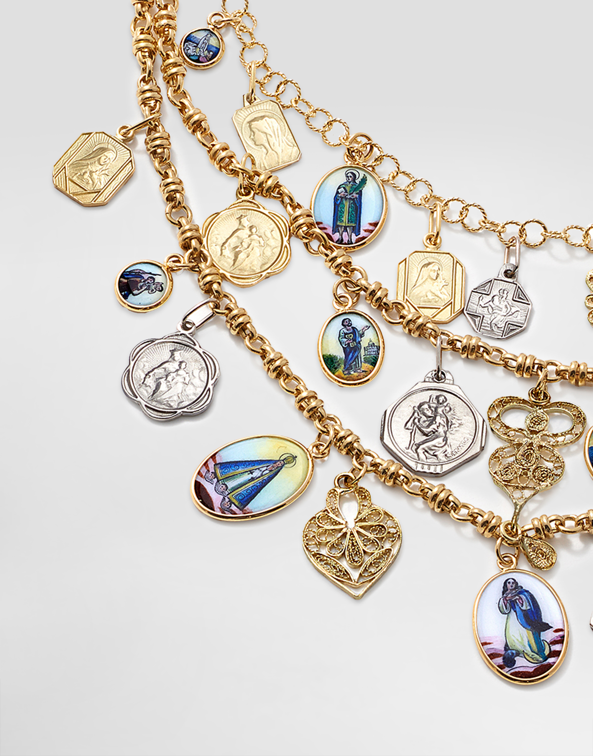 Dolce & Gabbana Sicily Necklace 18 Carat Yellow Gold