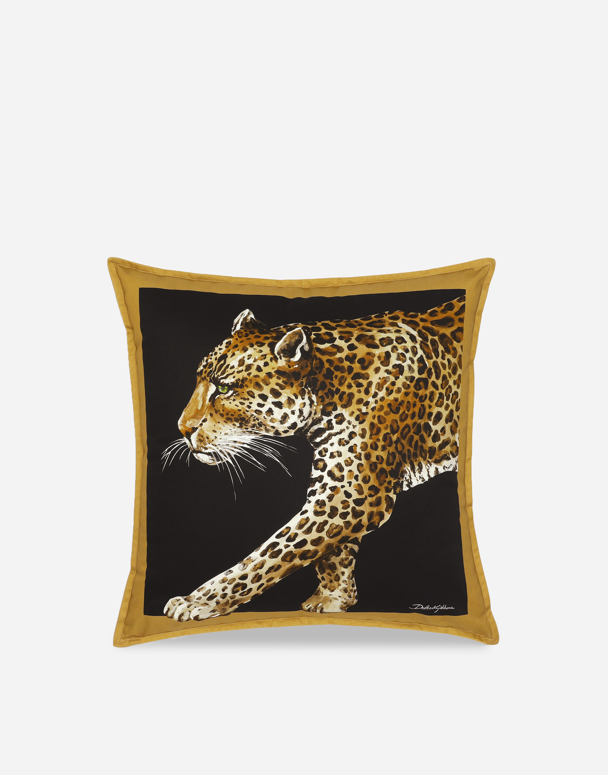 Dolce & Gabbana Canvas Cushion Medium Multicolor Unisex Onesize