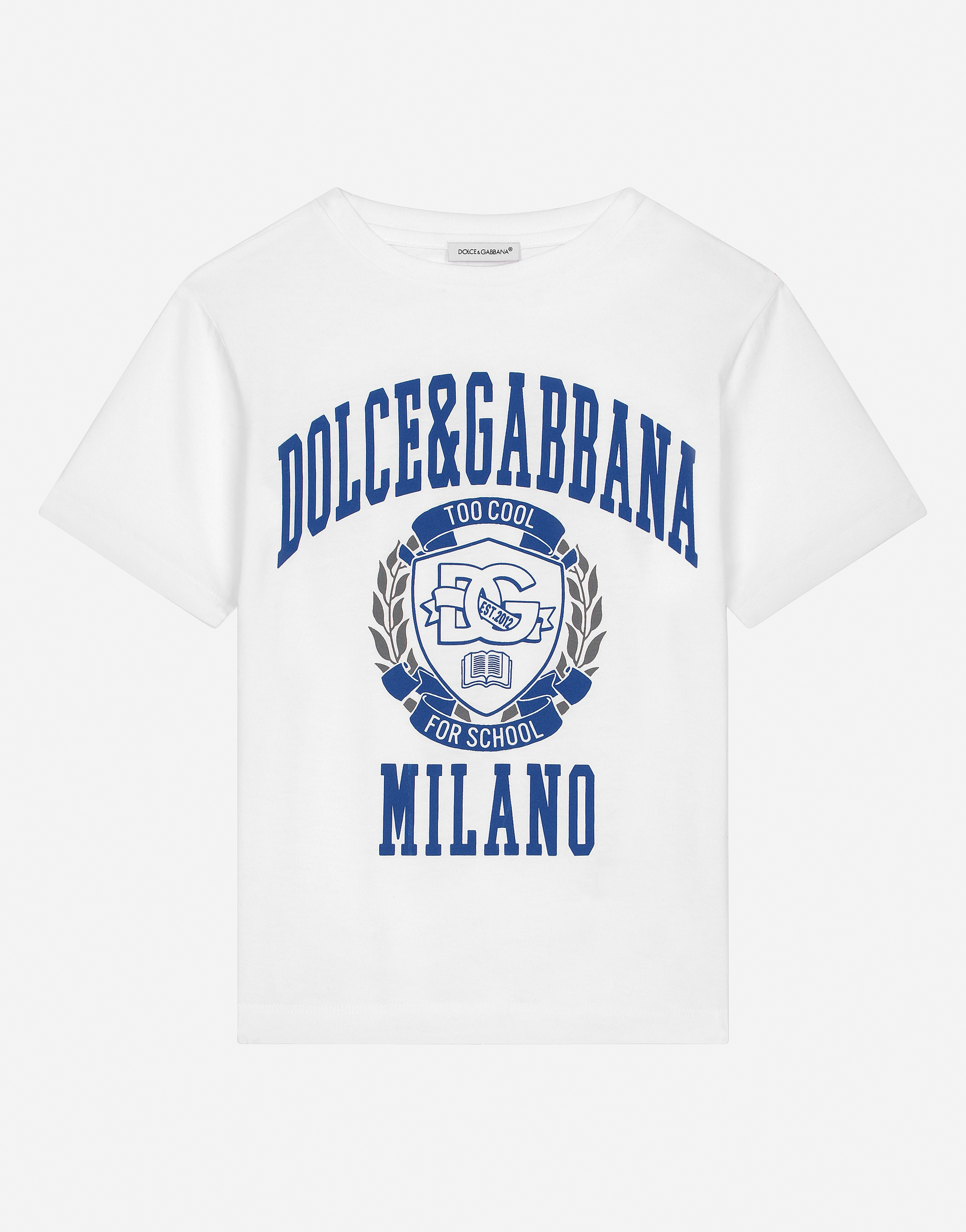 Dolce & Gabbana T-shirt Manica Corta In White
