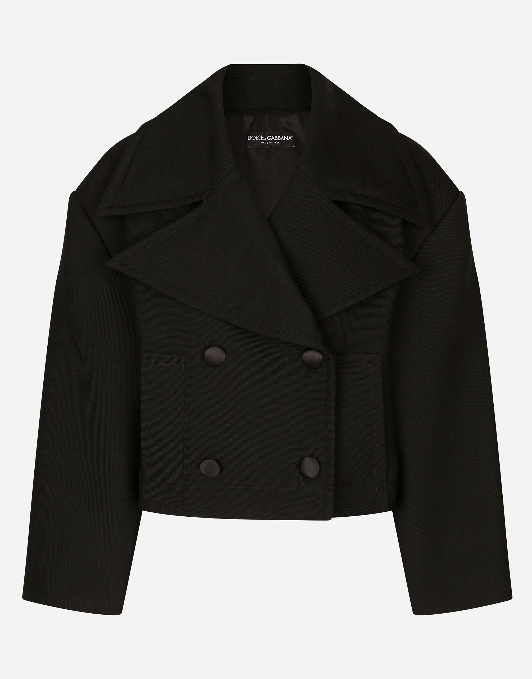 Dolce & Gabbana Giubbotto - Woman Coats And Jackets Black