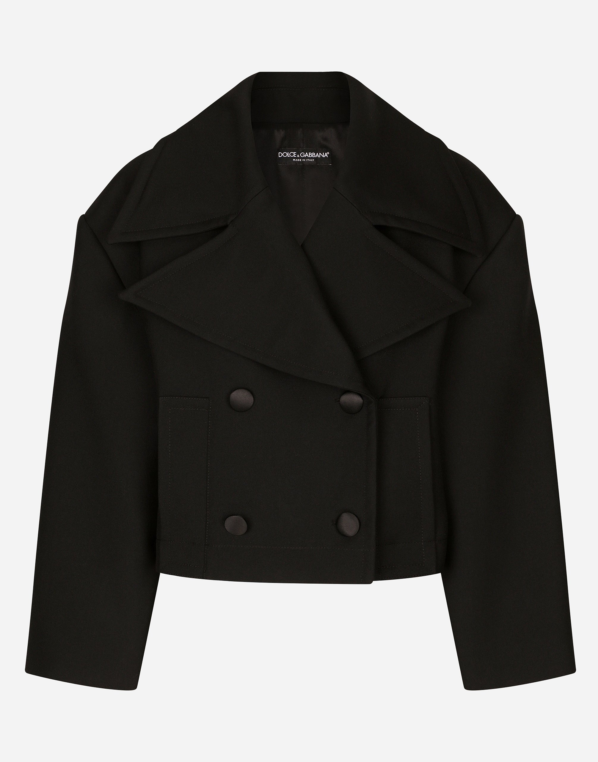 Dolce & Gabbana Giubbotto - Woman Coats And Jackets Black