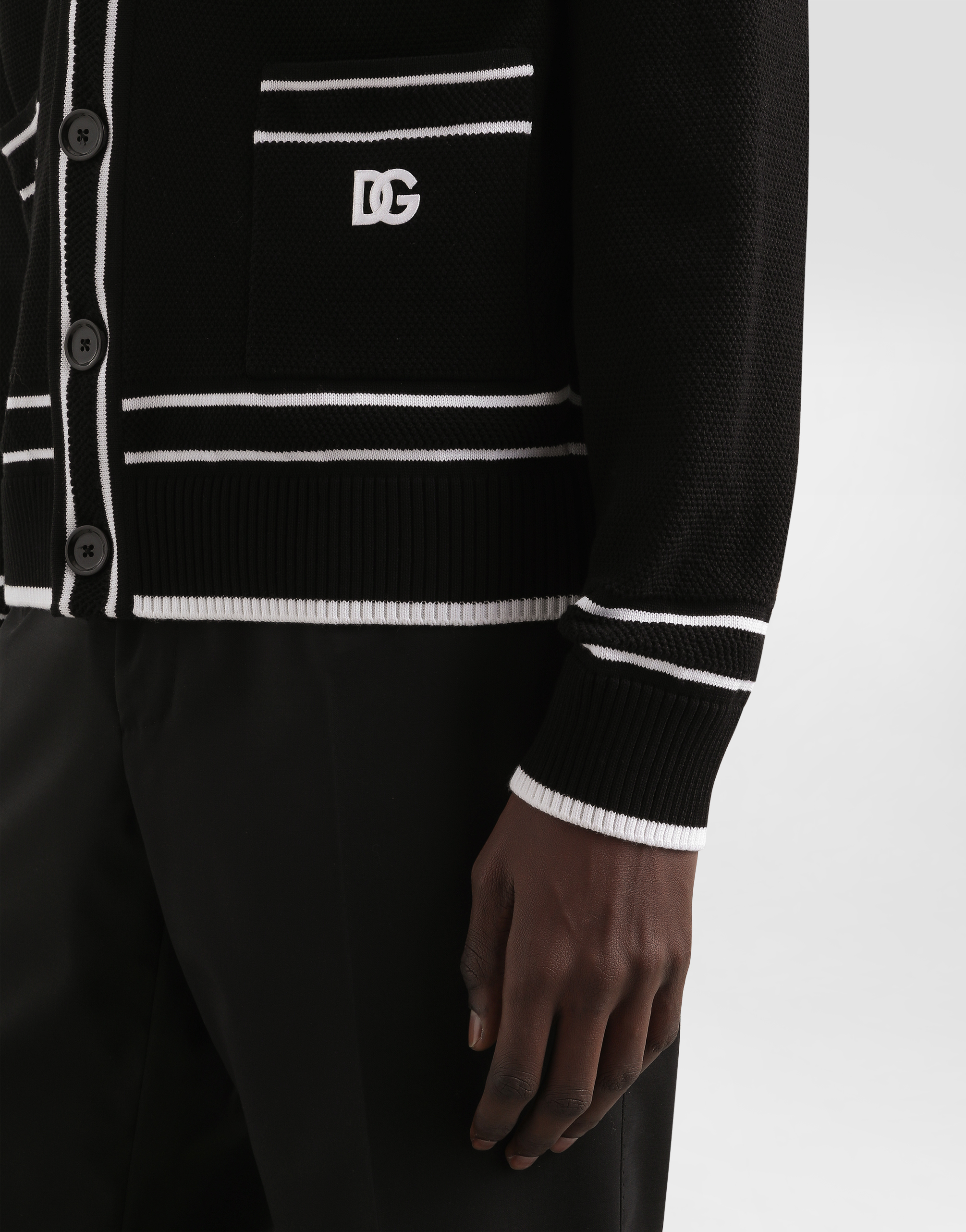 Dolce & Gabbana Cotton-piqué Cardigan