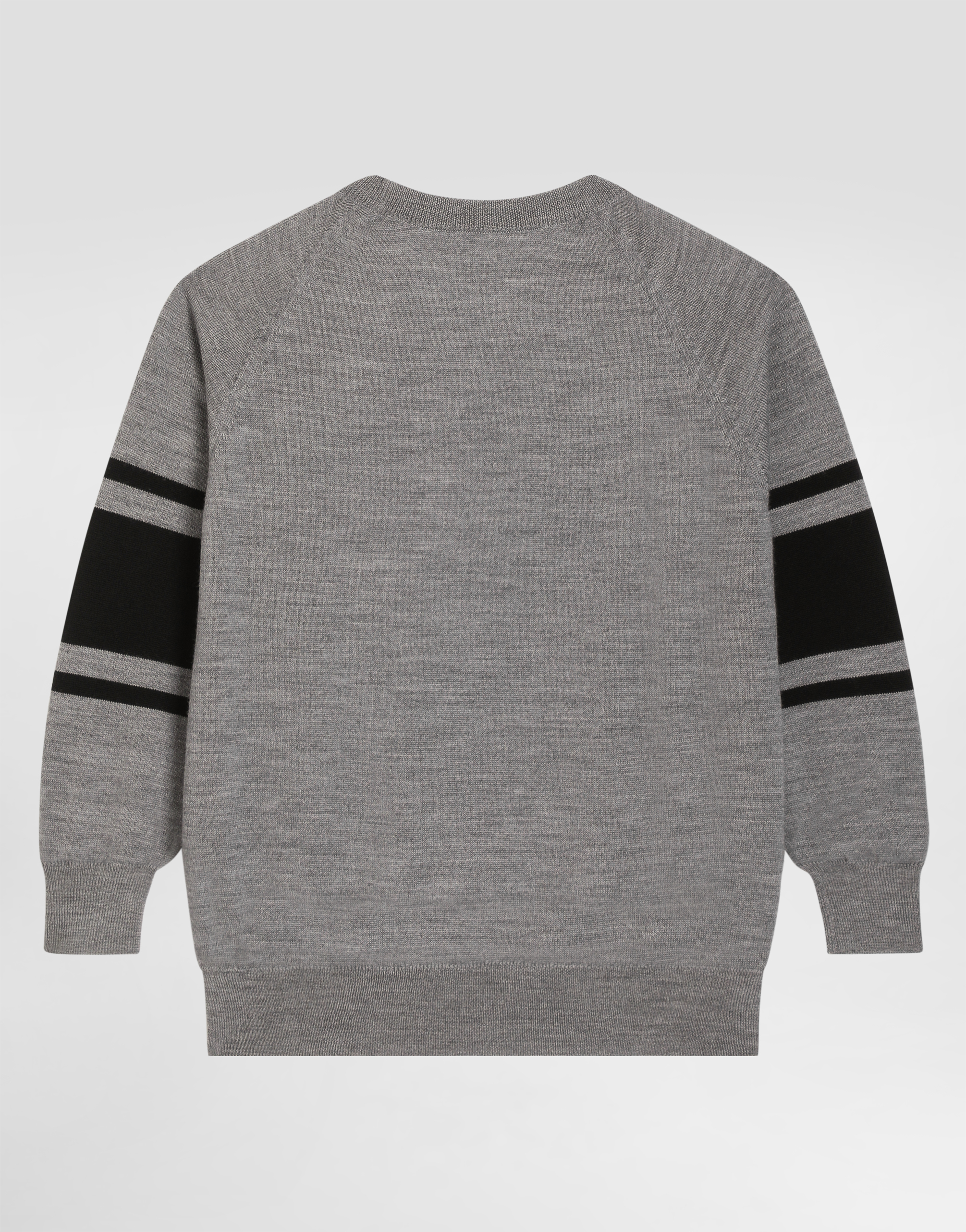  Dolce & Gabbana Smooth Wool Sweater - Mann Strickwaren Grau 10 Years 