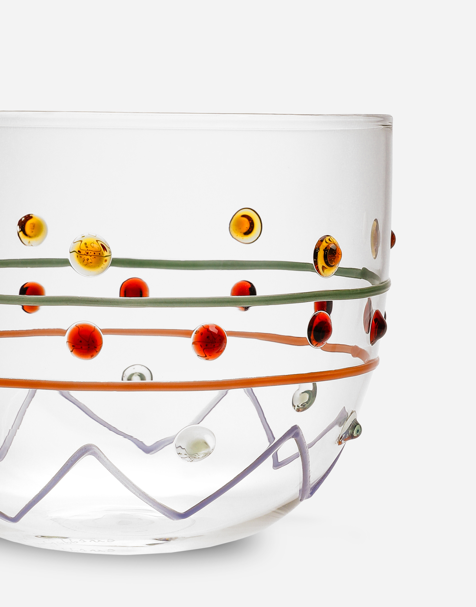Dolce & Gabbana - Carretto Hand Painted Fruit Bowl (lilac) - Multi In Multicolor
