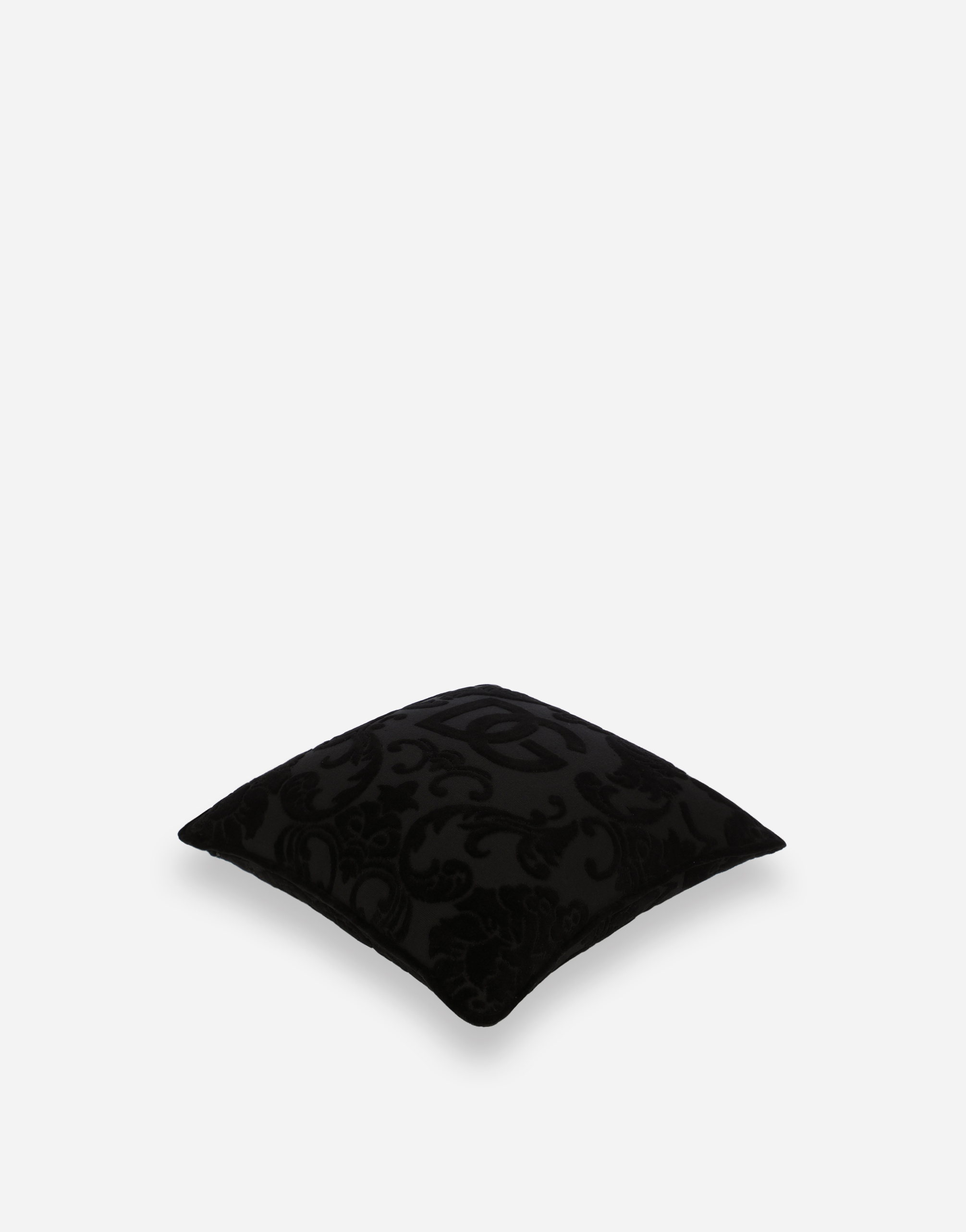 Dolce & Gabbana Cotton Terry Outdoor Cushion In Multicolor