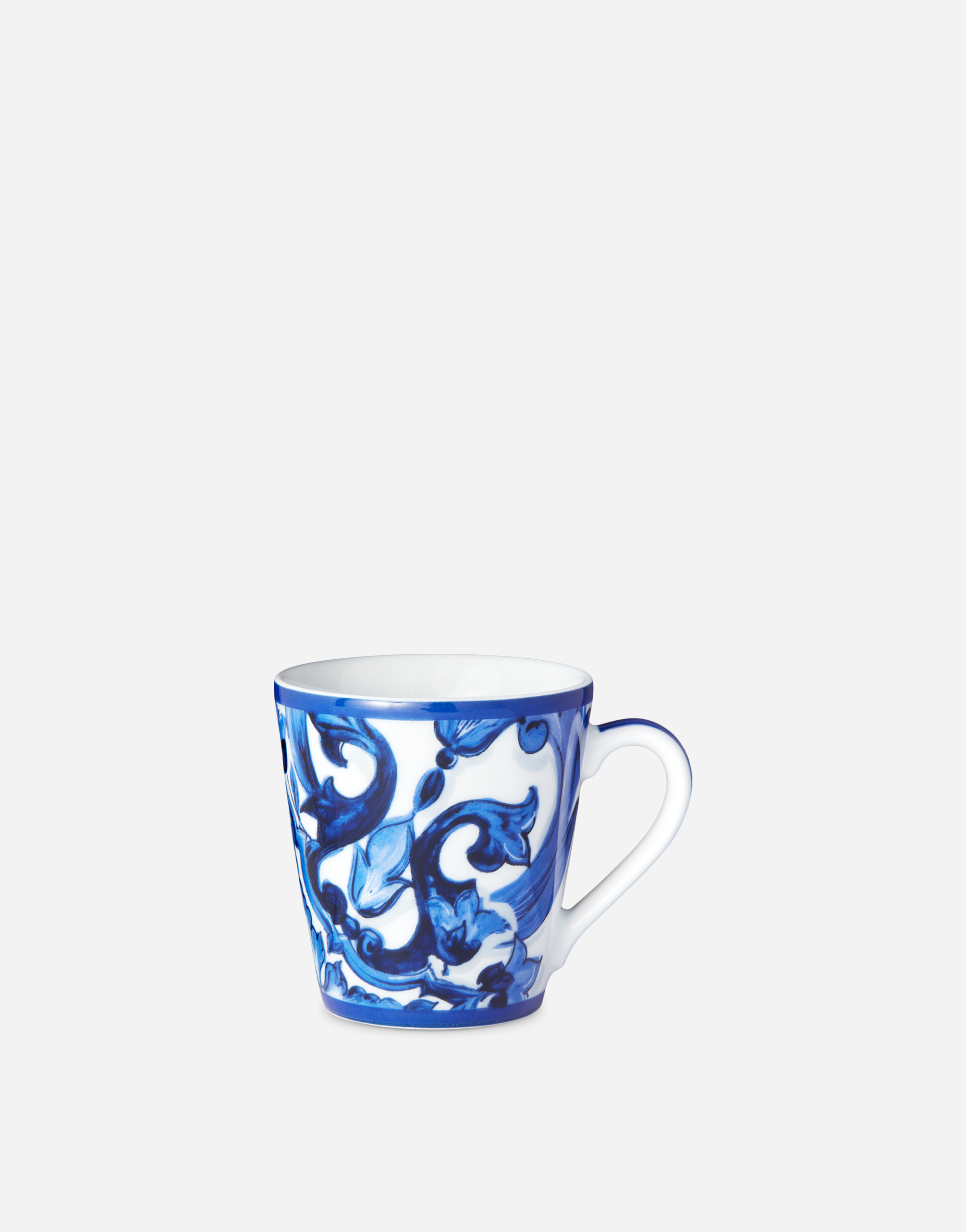 Dolce & Gabbana Porcelain Mug In Multicolor