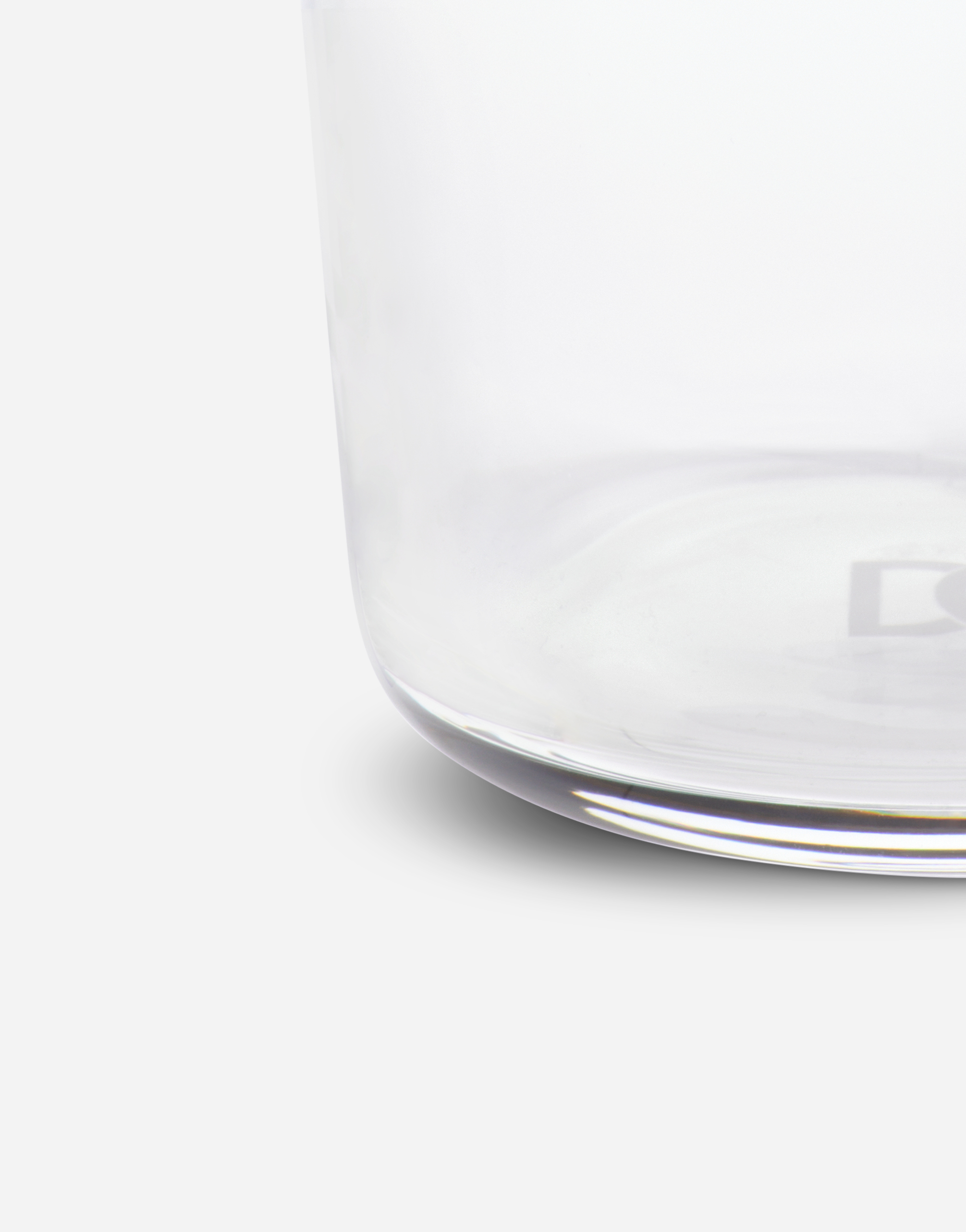 Dolce & Gabbana Set 2 Water Glasses In Multicolor