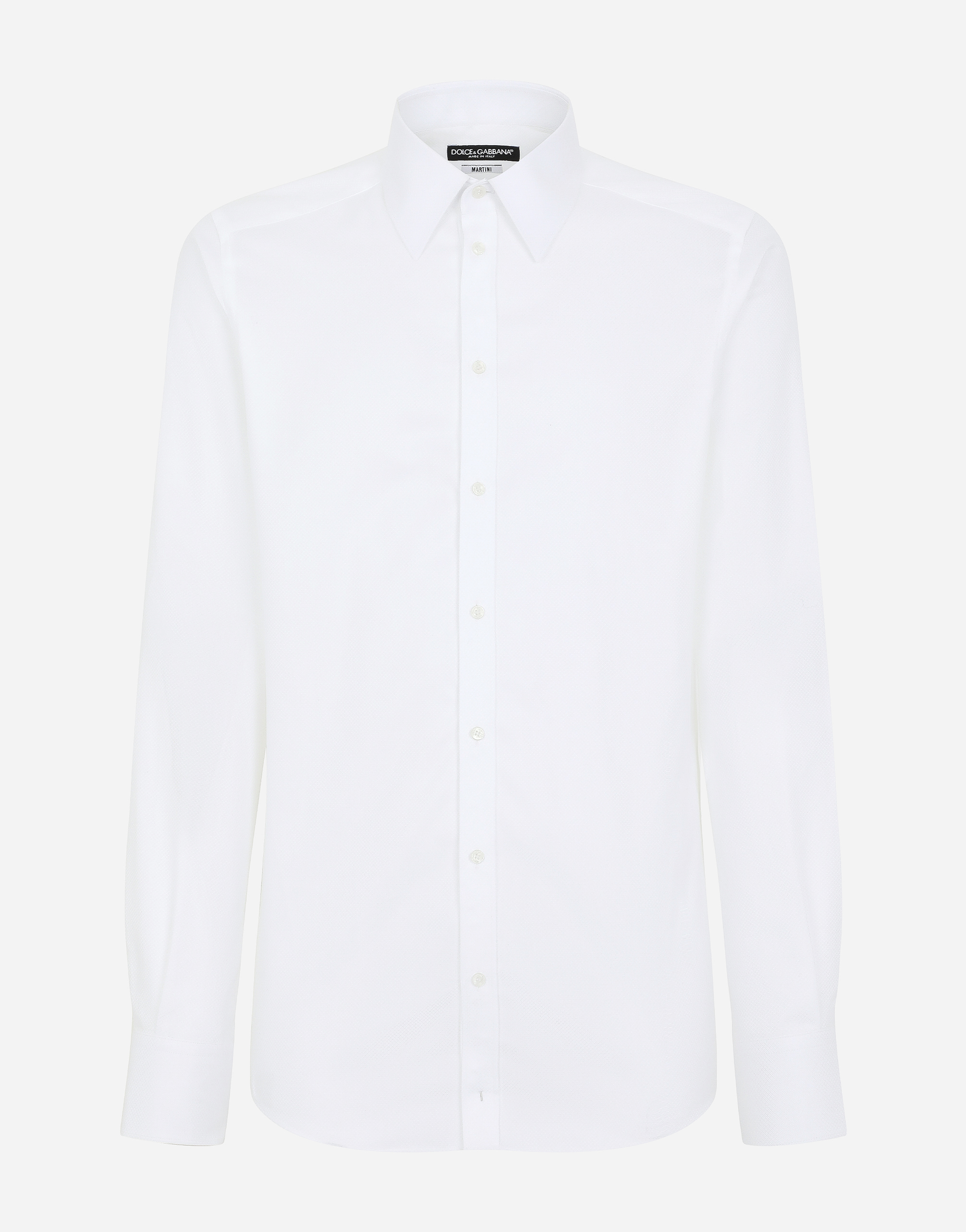 Dolce & Gabbana Dolce&gabbana Classic White Poplin Shirt In ホワイト