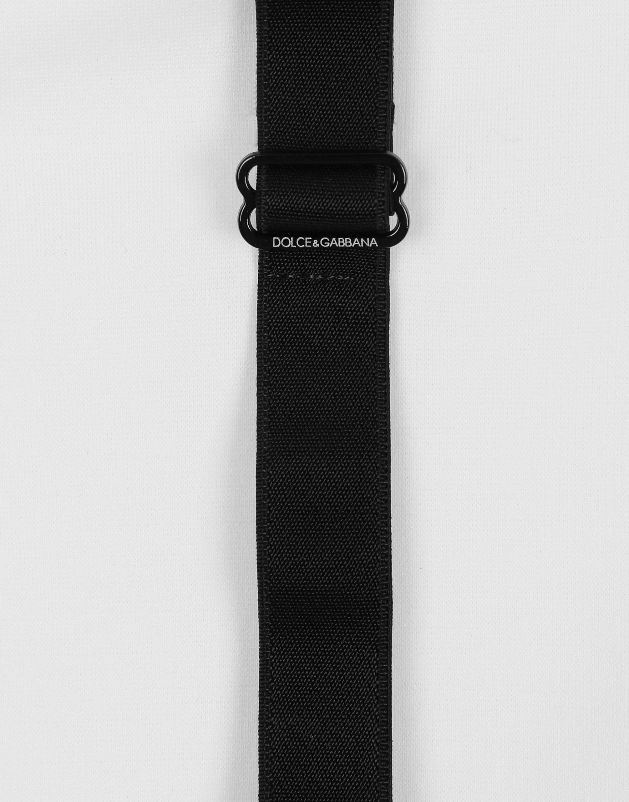 DOLCE & GABBANA JERSEY T-SHIRT WITH LACE BUSTIER DETAIL