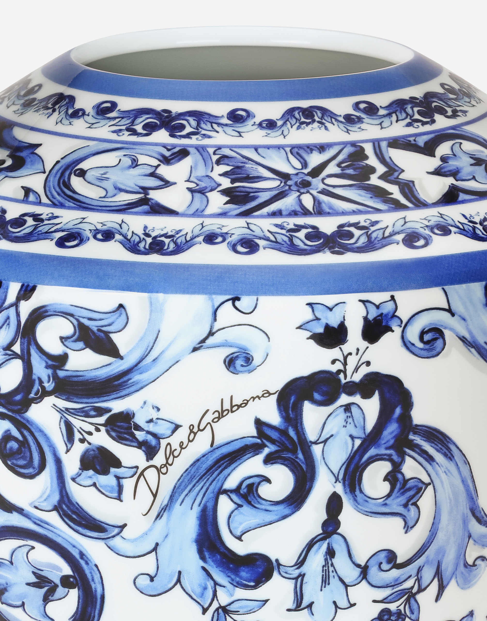 Large Amphora Porcelain Vase