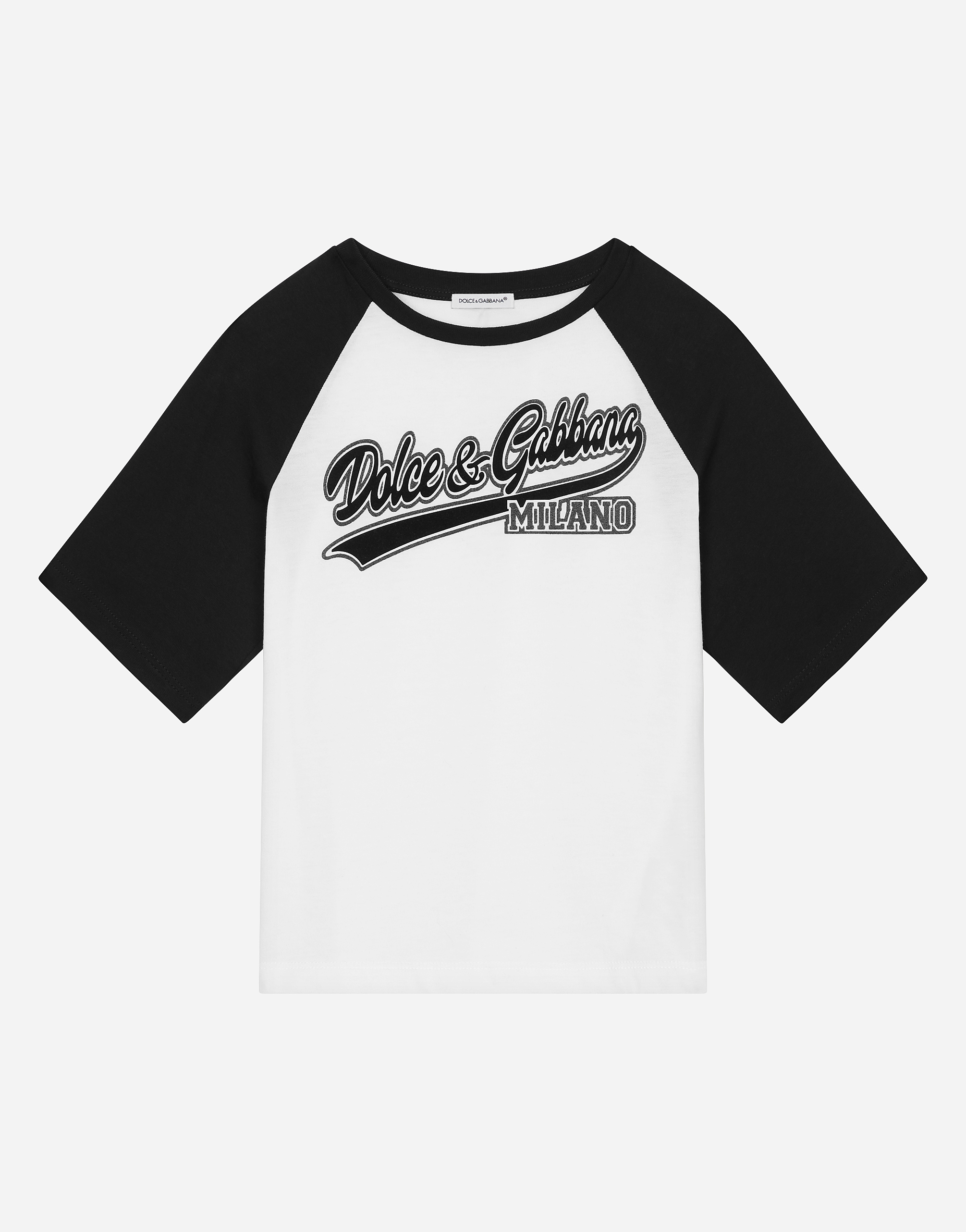 Jersey T-shirt with Dolce&Gabbana logo