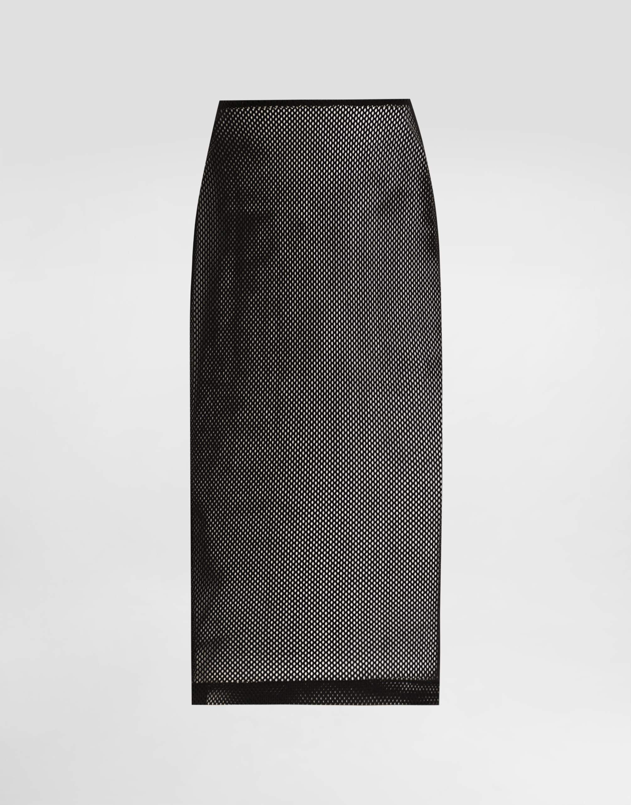 Dolce & Gabbana Mesh Calf-length Skirt - Woman Skirts Black
