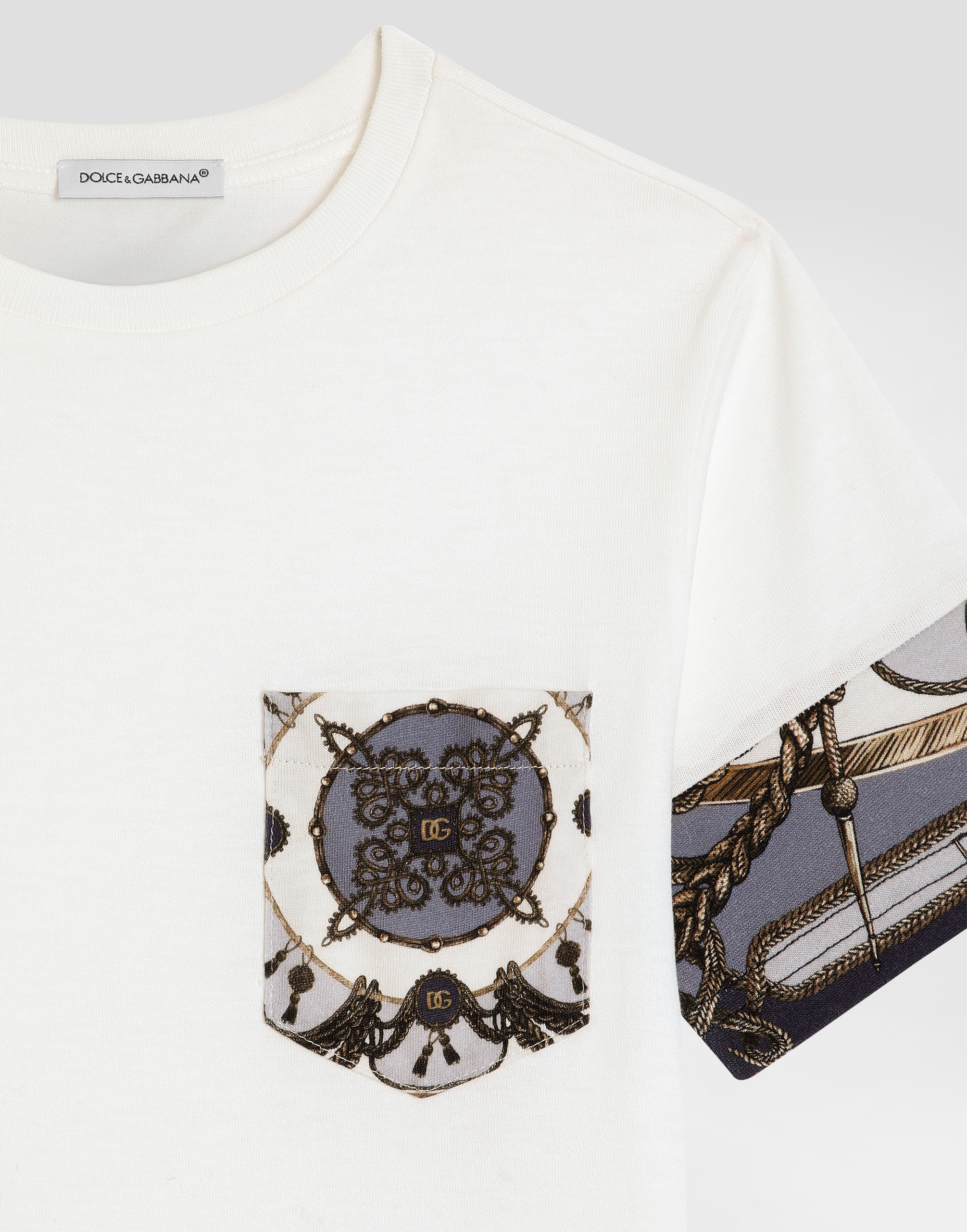 Dolce & Gabbana T-shirt Kids Color White In White