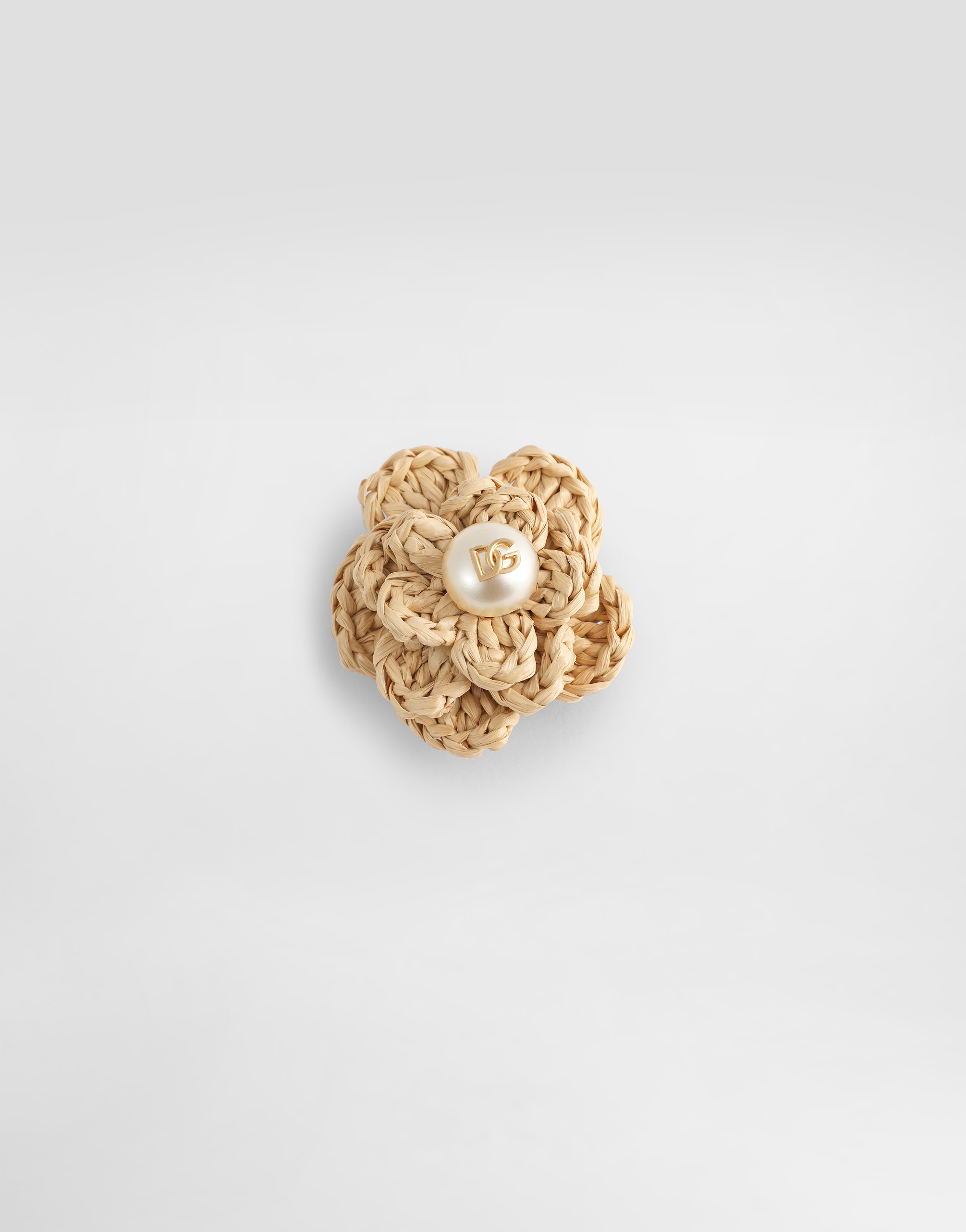 Flower clip earrings