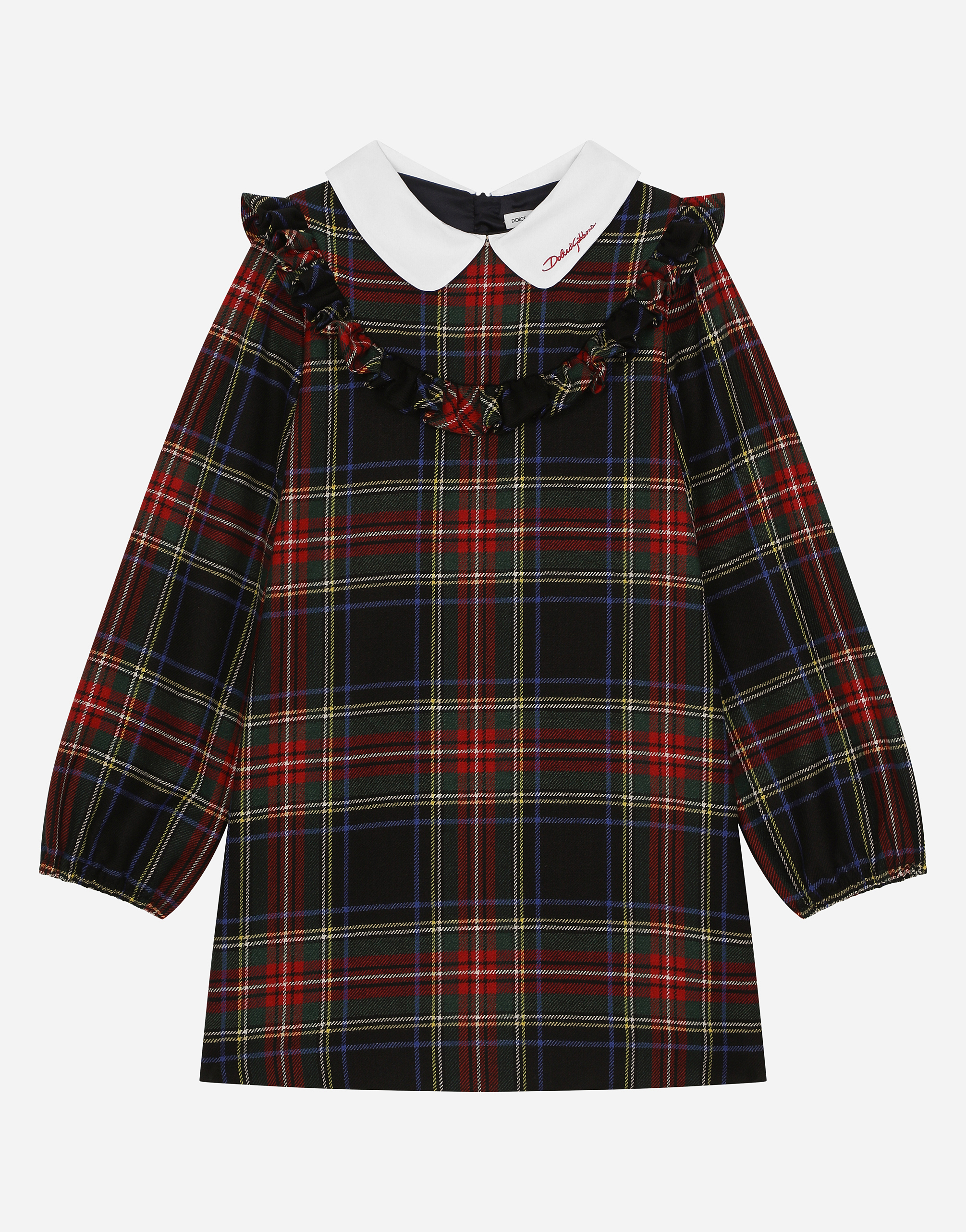 Dolce & Gabbana Abito Maniche Lunghe In Multicolor