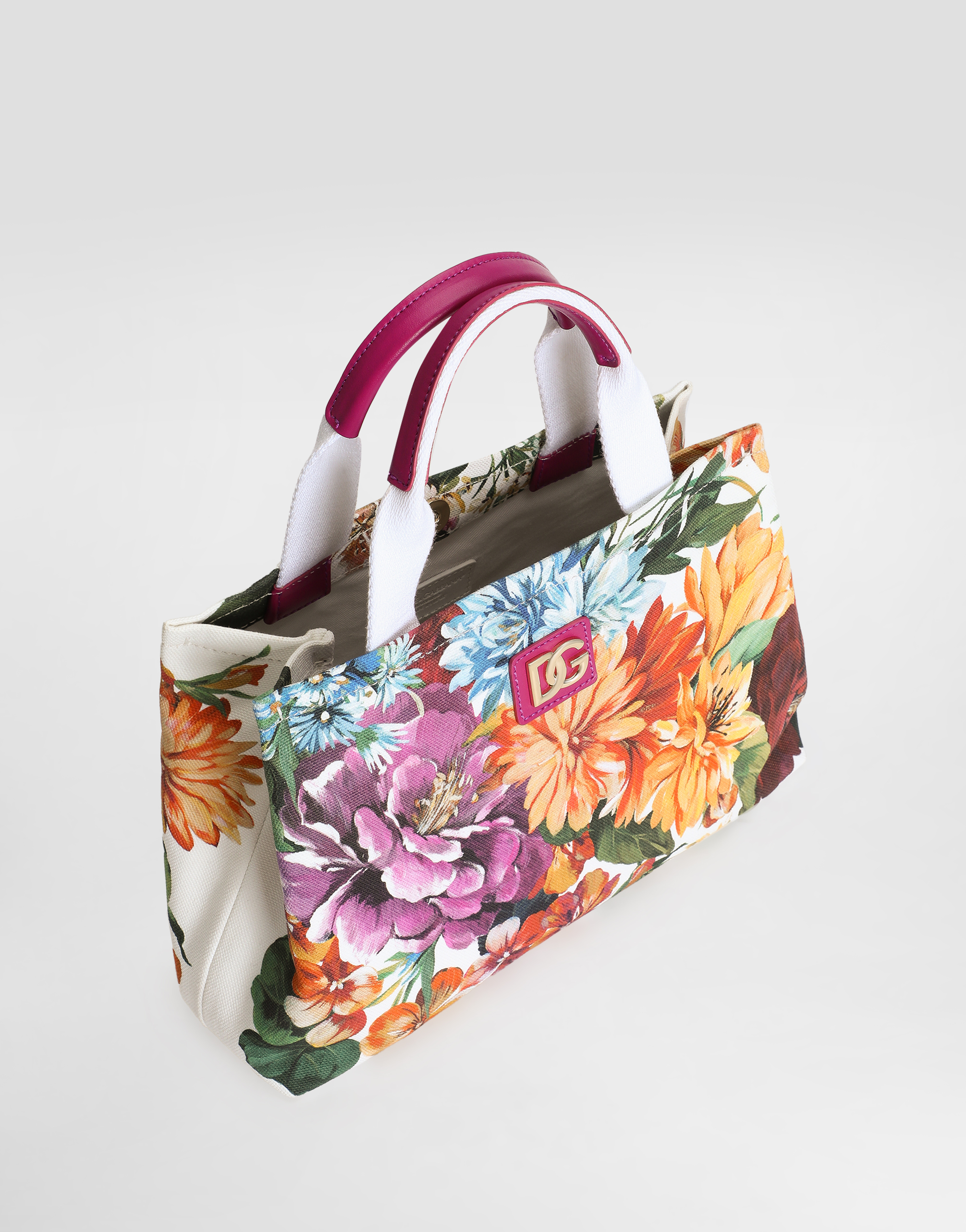 Dolce & Gabbana Printed Canvas Handbag