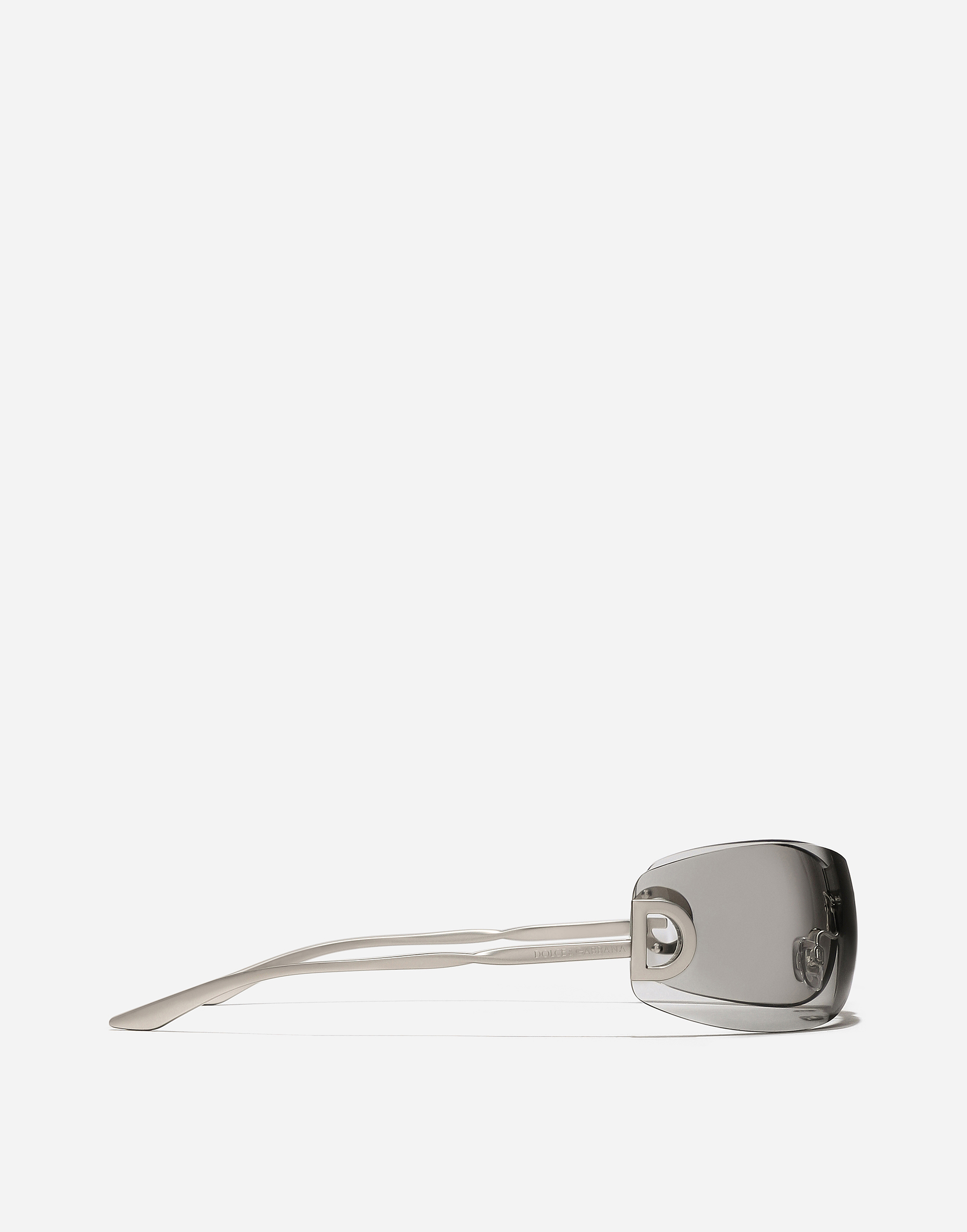 Dolce & Gabbana Dg Twist Sunglasses In Matte Silver
