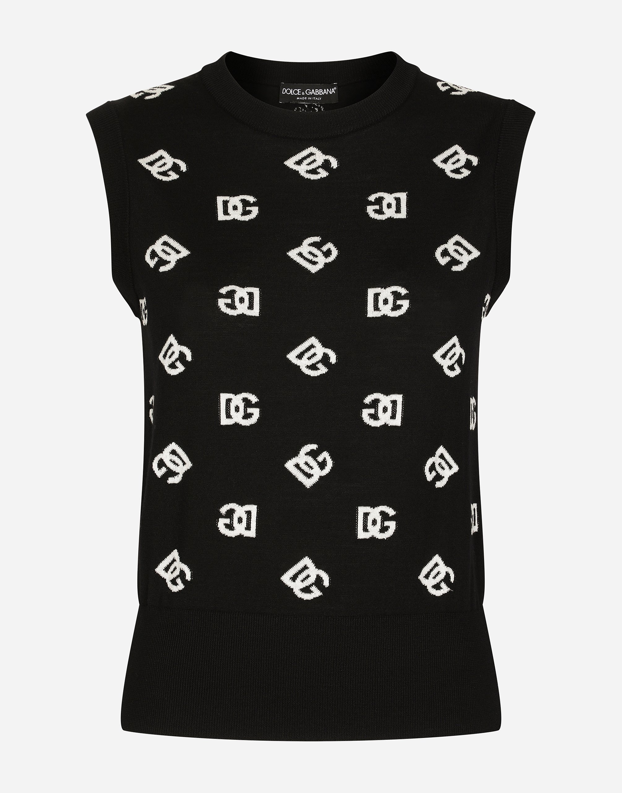 Dolce & Gabbana Wool T-shirt In Multicolor