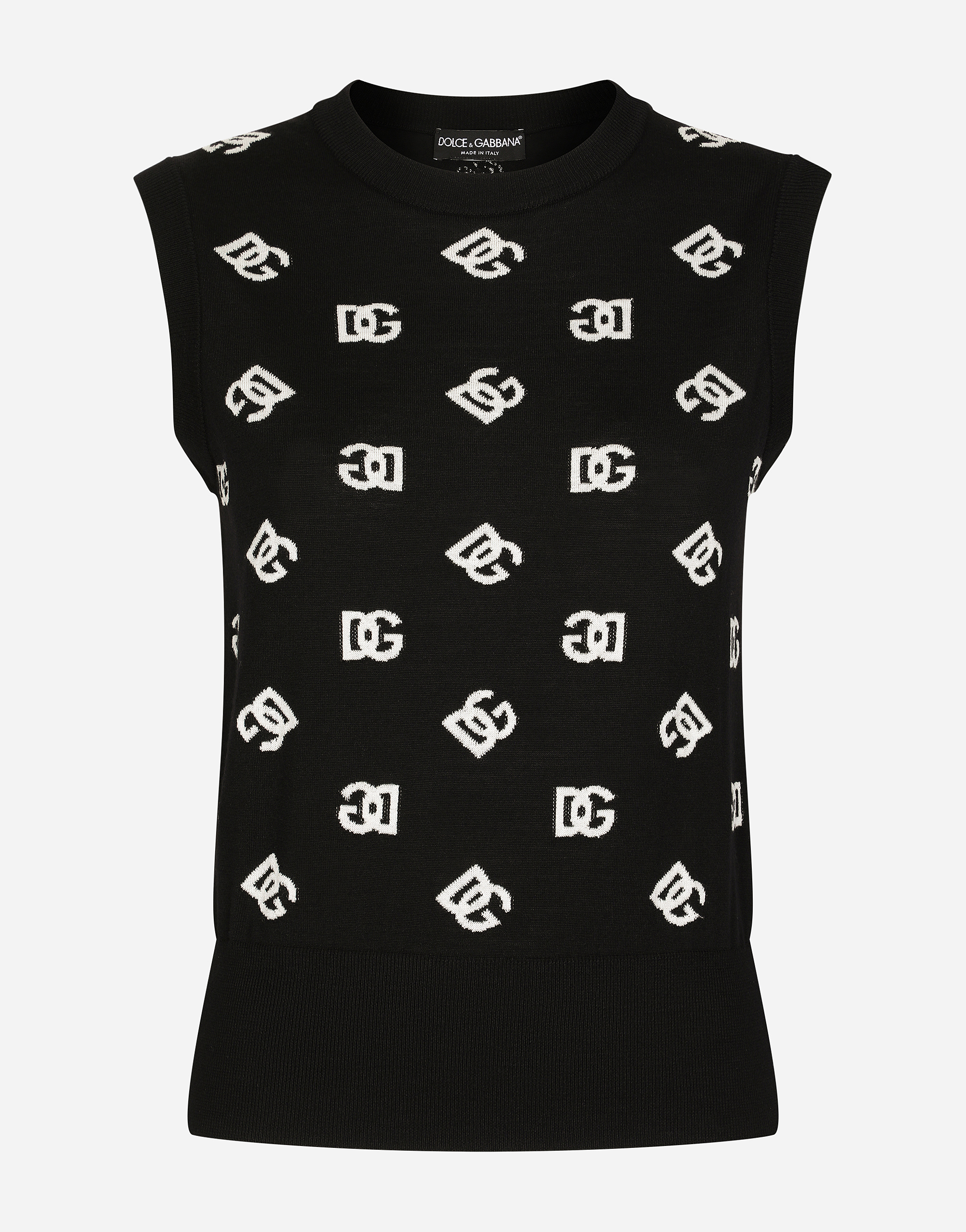 Dolce & Gabbana Wool T-shirt In Multicolor