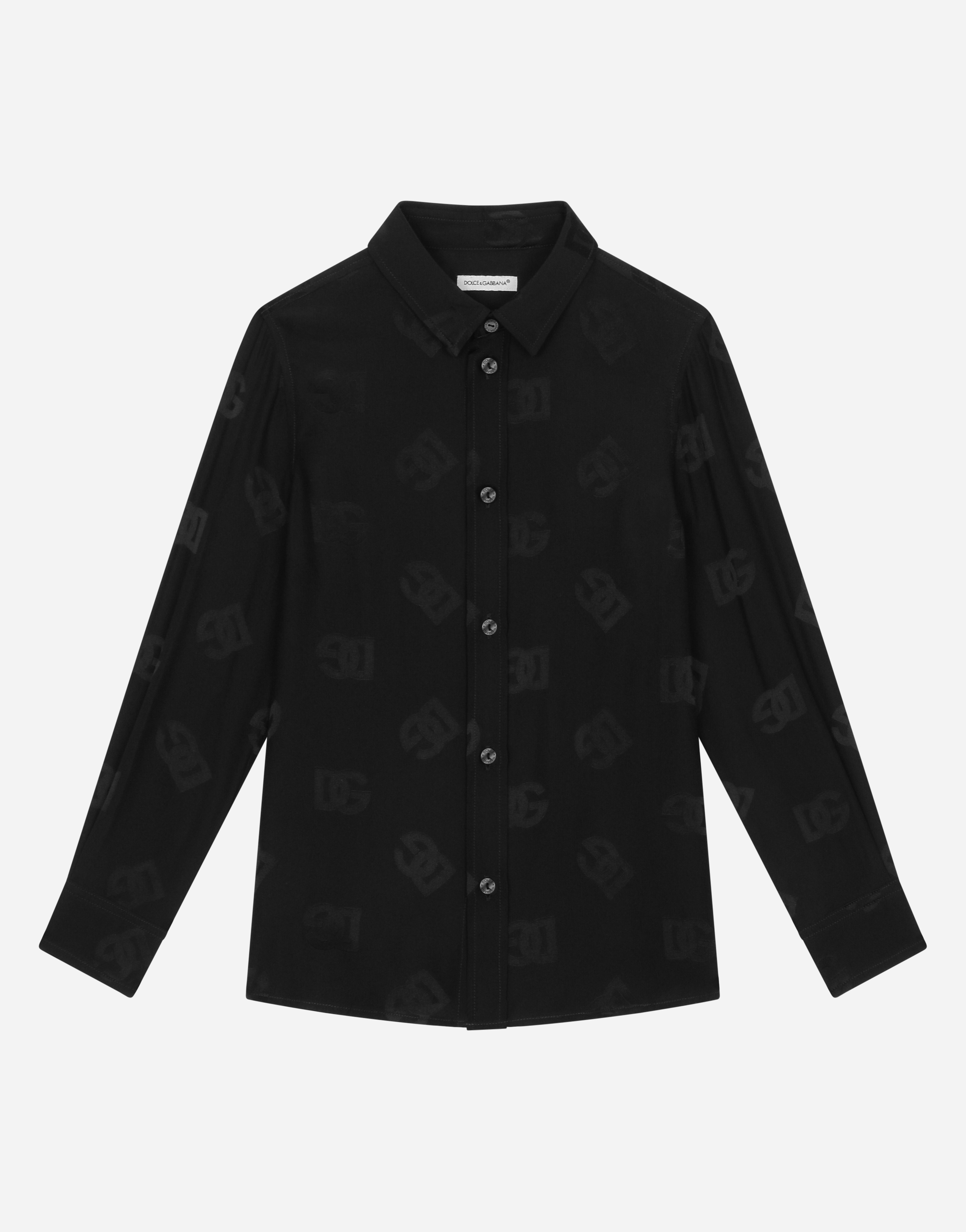 Dolce & Gabbana Camicia Manic. Lunga In Black