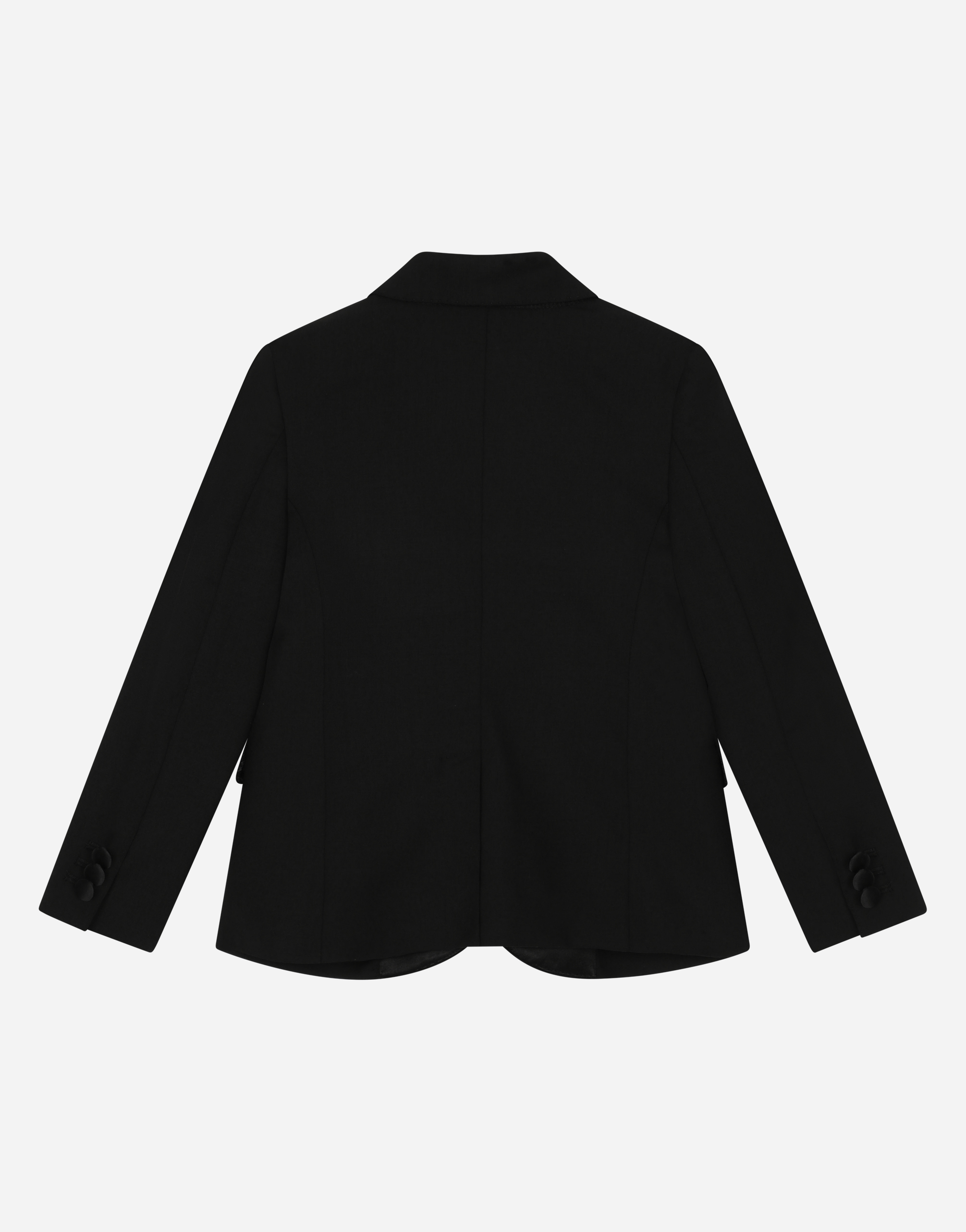 Dolce & Gabbana Single-breasted Suit In Stretch Wool Canvas In Black