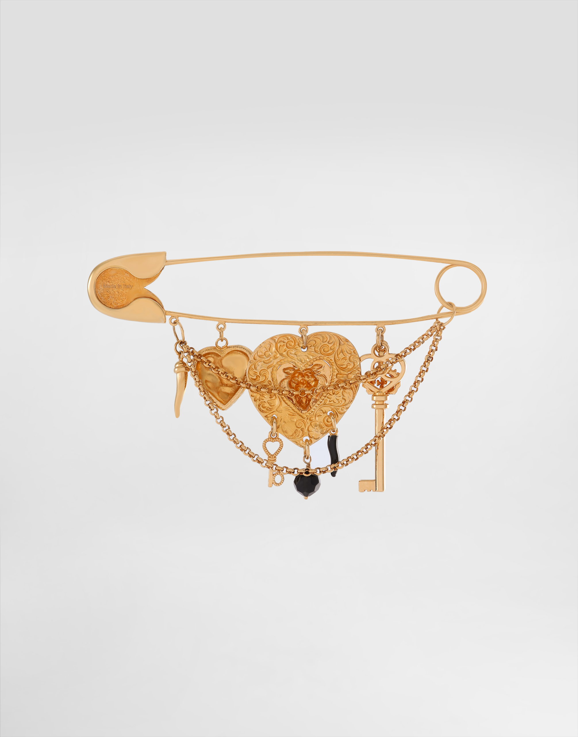 Dolce & Gabbana Devotion Keychain In マルチカラー
