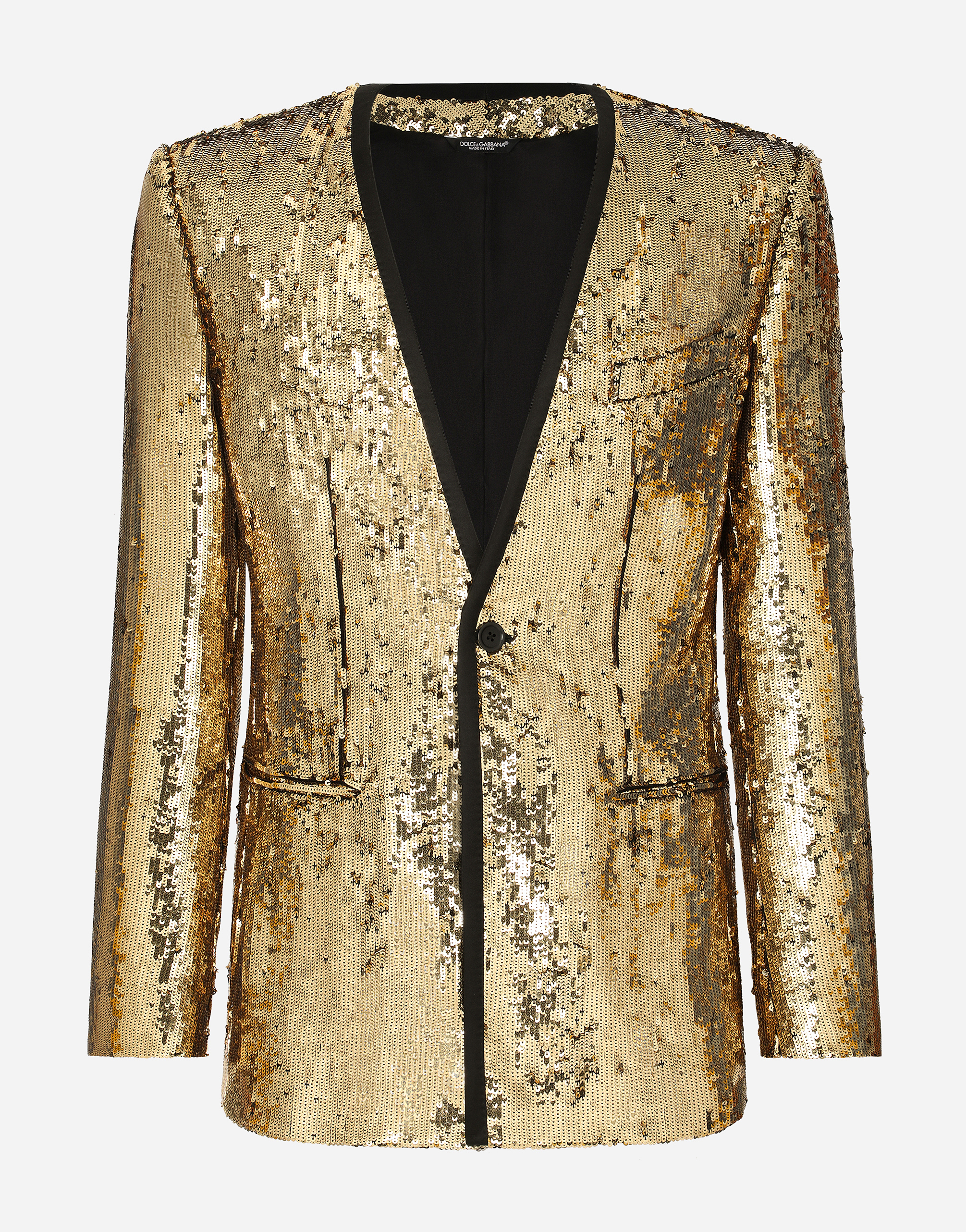 Dolce & Gabbana Giacca - Man Suits And Blazers Gold