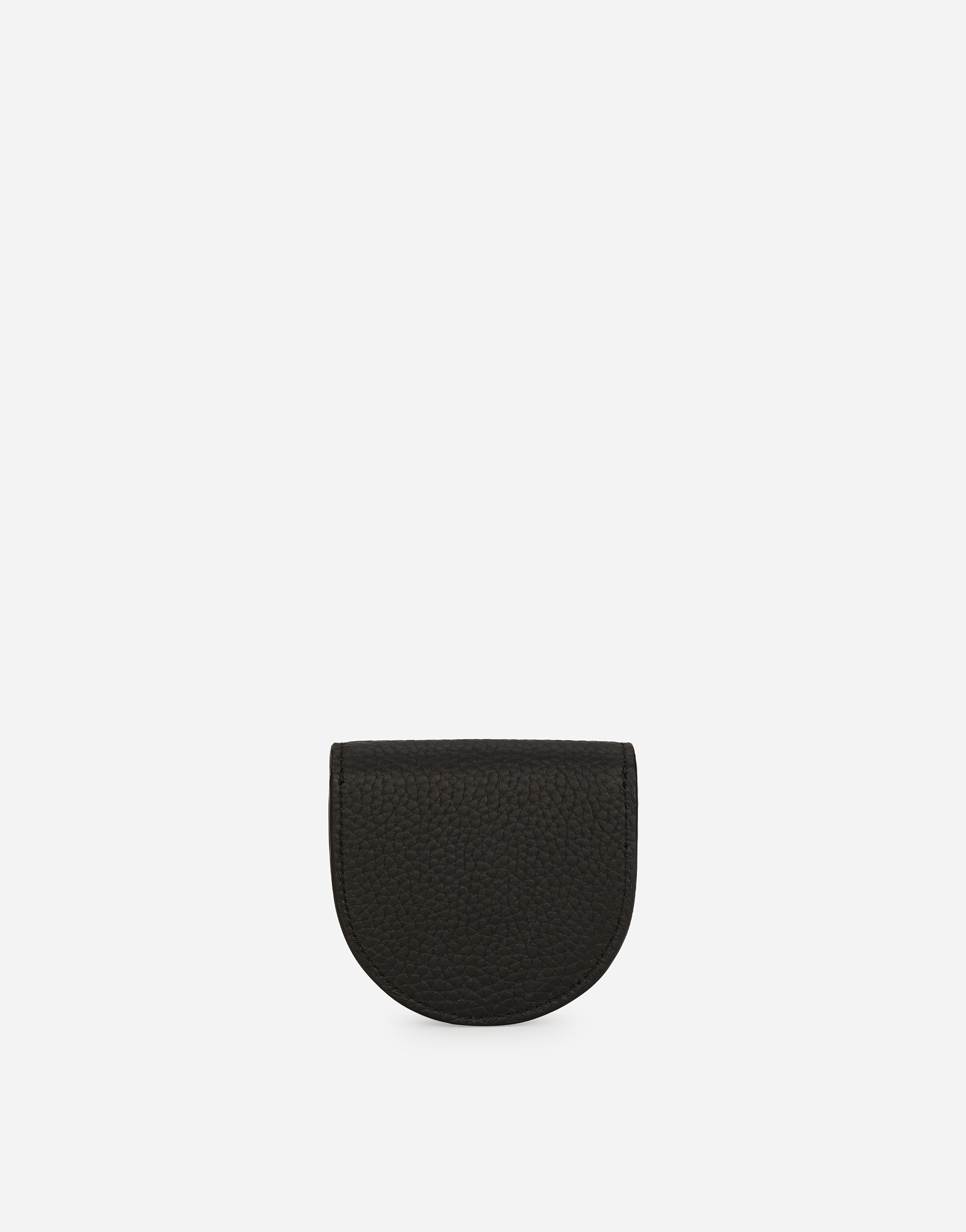  Dolce & Gabbana Dolce & Gabbana Deerskin-print Calfskin Coin Wallet - Man Wallets And Small Leather Goods Black Onesize 