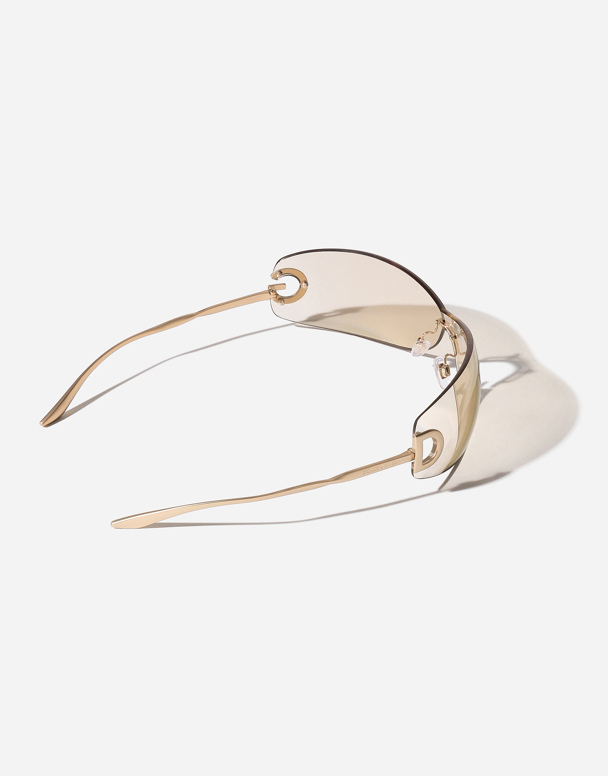 Dolce & Gabbana Dg Twist Sunglasses In Matte Gold