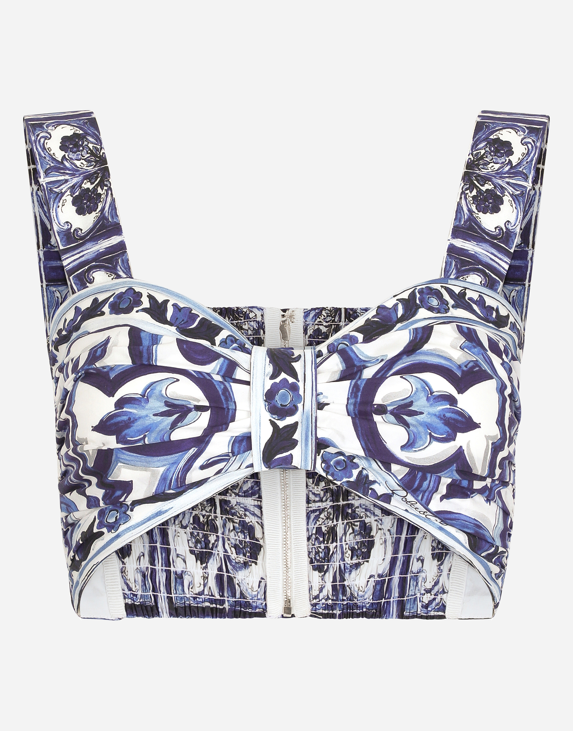 D&G 透け感 ラメヒョウ柄 ノースリーブトップドルガバ D&G 透け感
