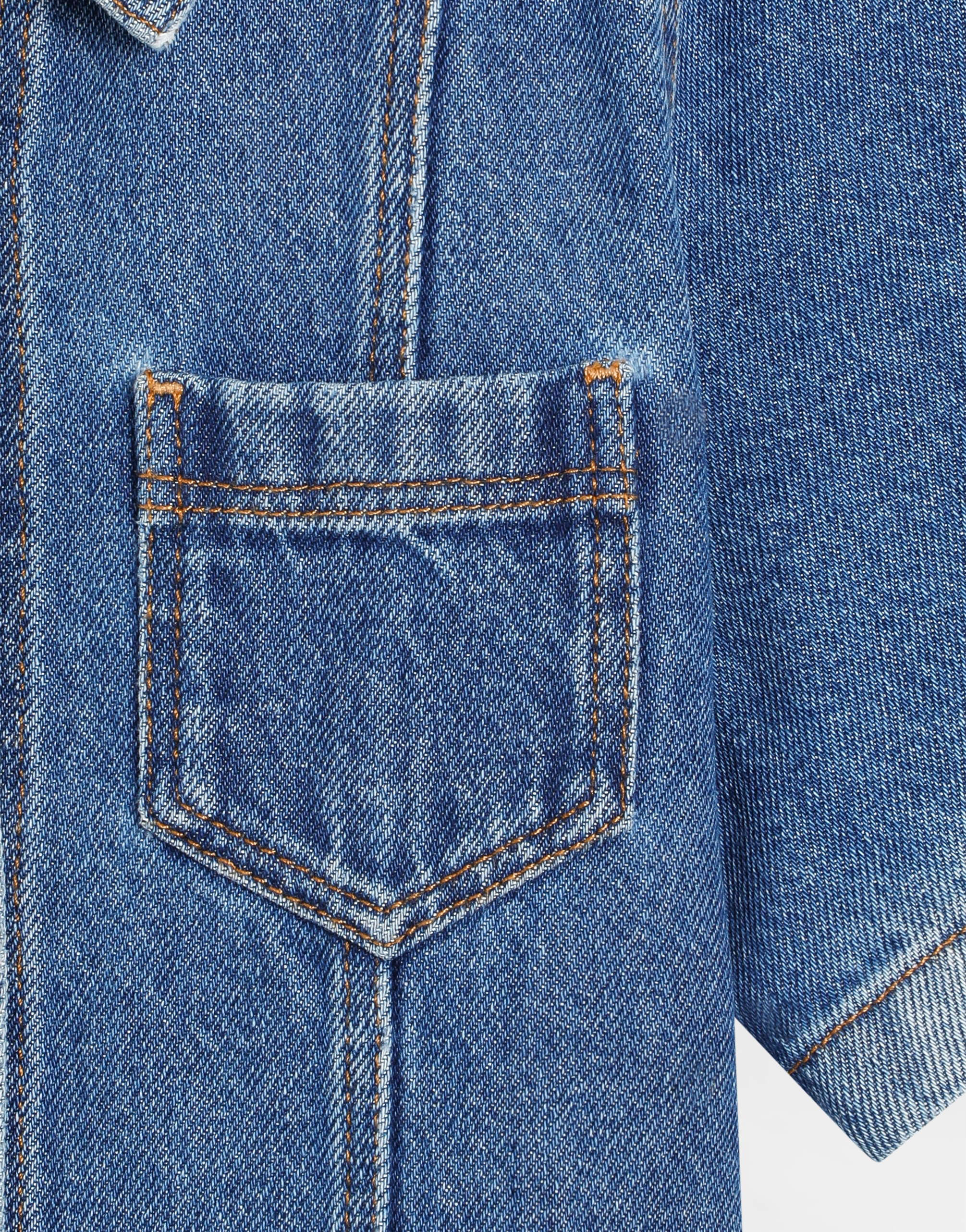 Dolce & Gabbana Short-sleeved Denim Shirt