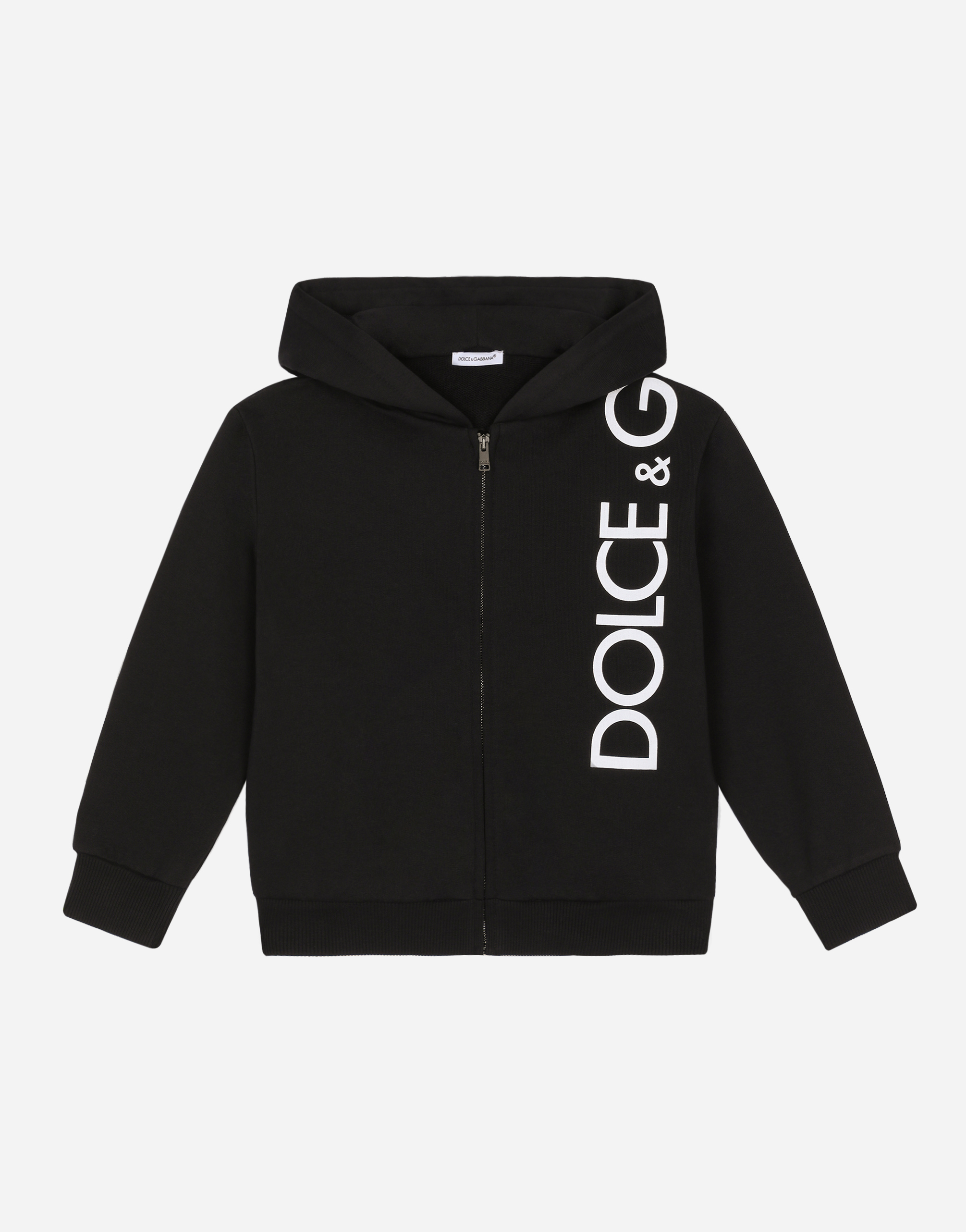 【Dolce&Gabbana】ブルゾン グラフィティ プリント ロゴ 黒 L4JWFNG7IXP_N0000_0.jpg