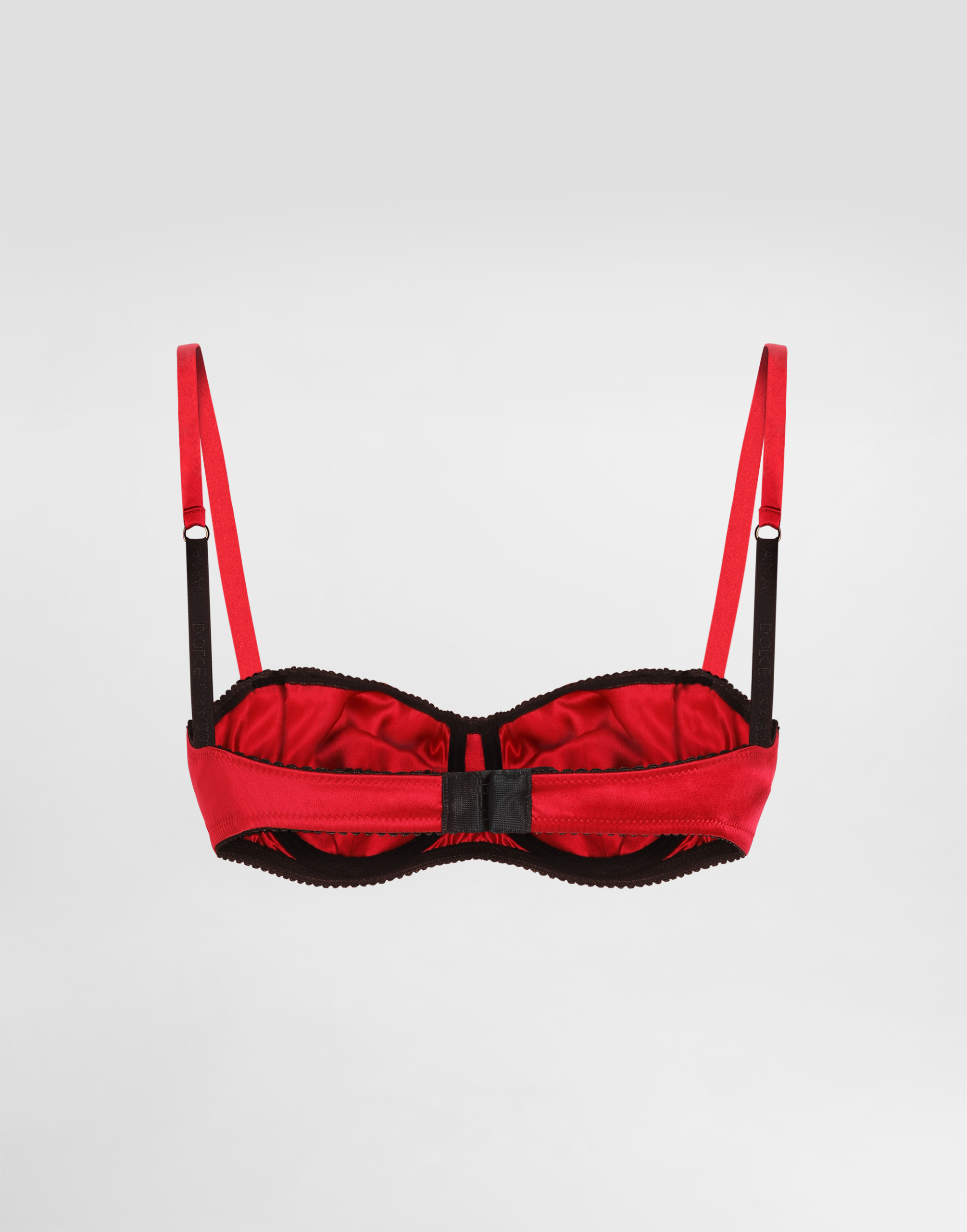 DOLCE & GABBANA SATIN BALCONETTE BRA 