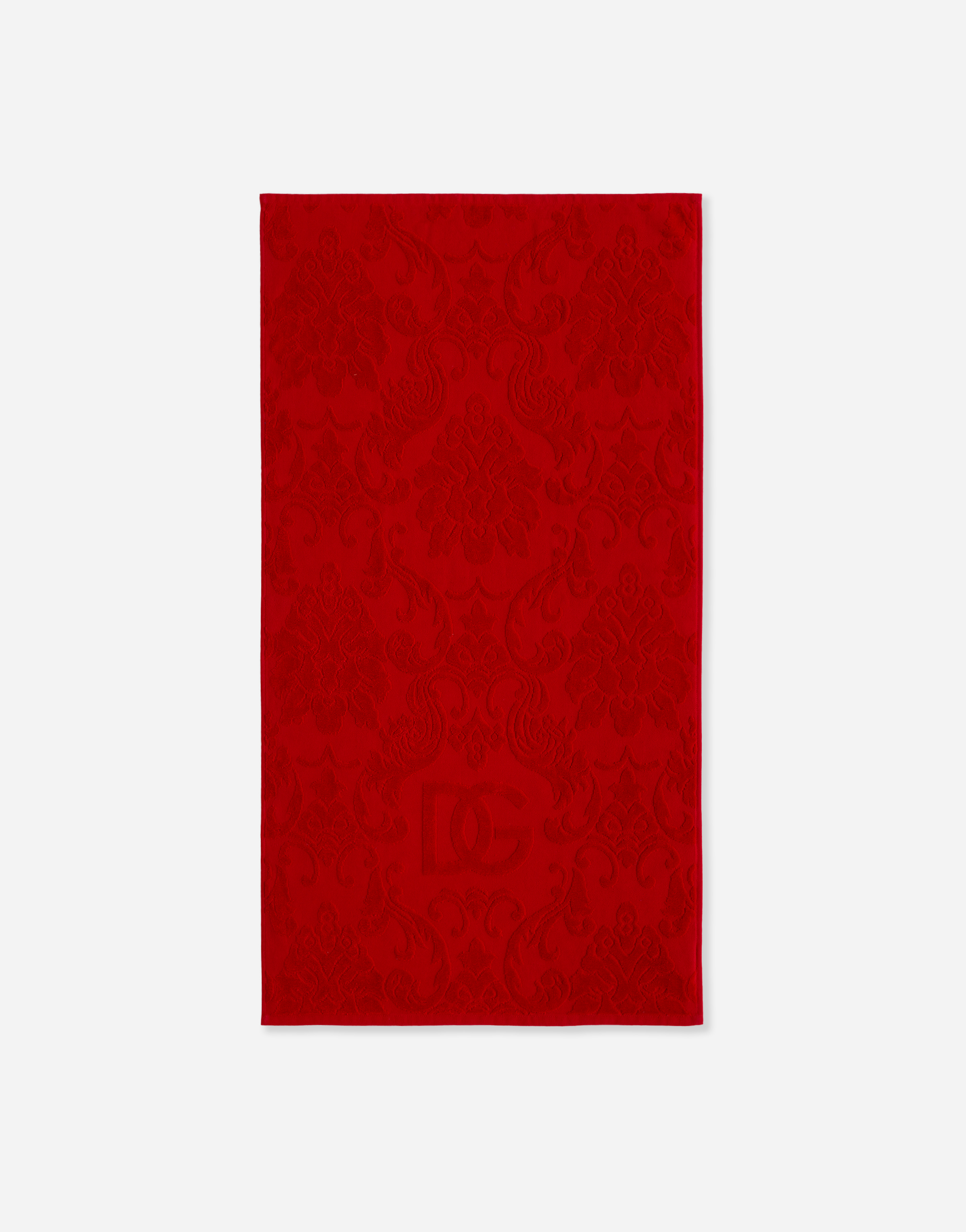 Dolce & Gabbana Set 5 Cotton Towels In Multicolor