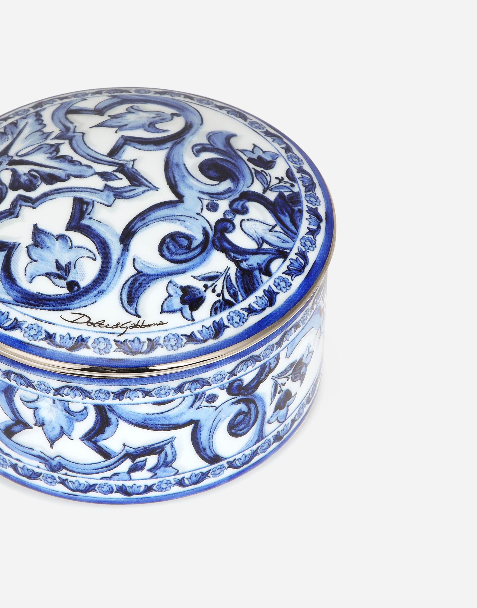 Decorated Porcelain Box