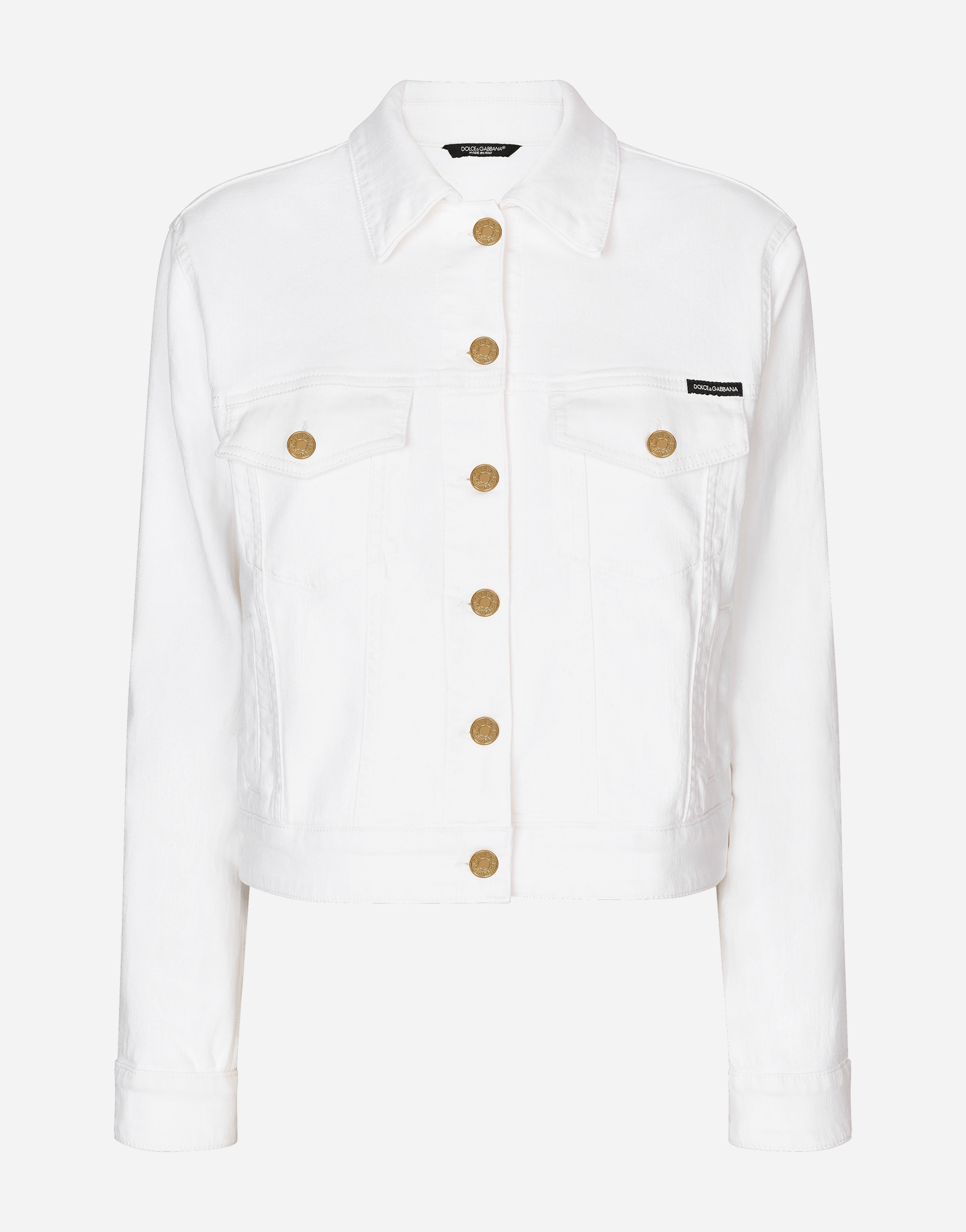 Dolce & Gabbana Denim Jacket In Multicolor