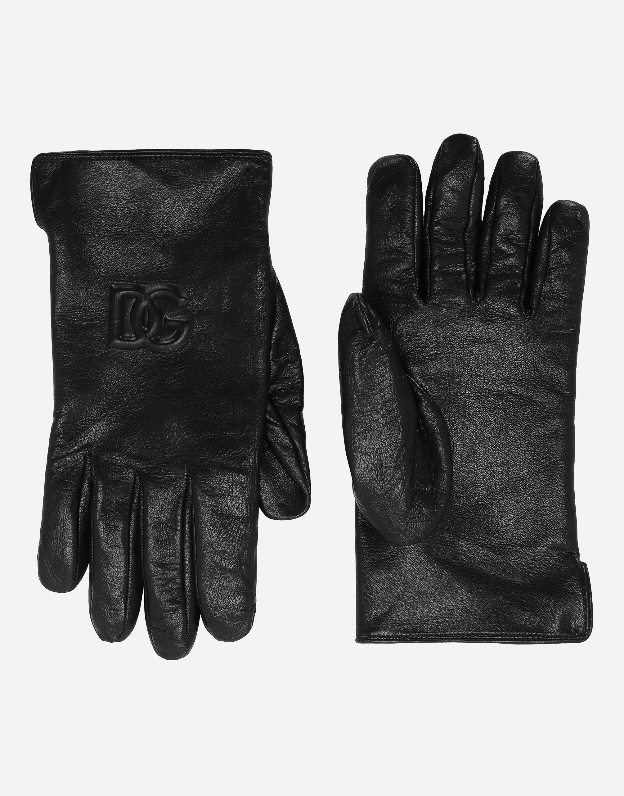 DOLCE & GABBANA NAPPA LEATHER GLOVES