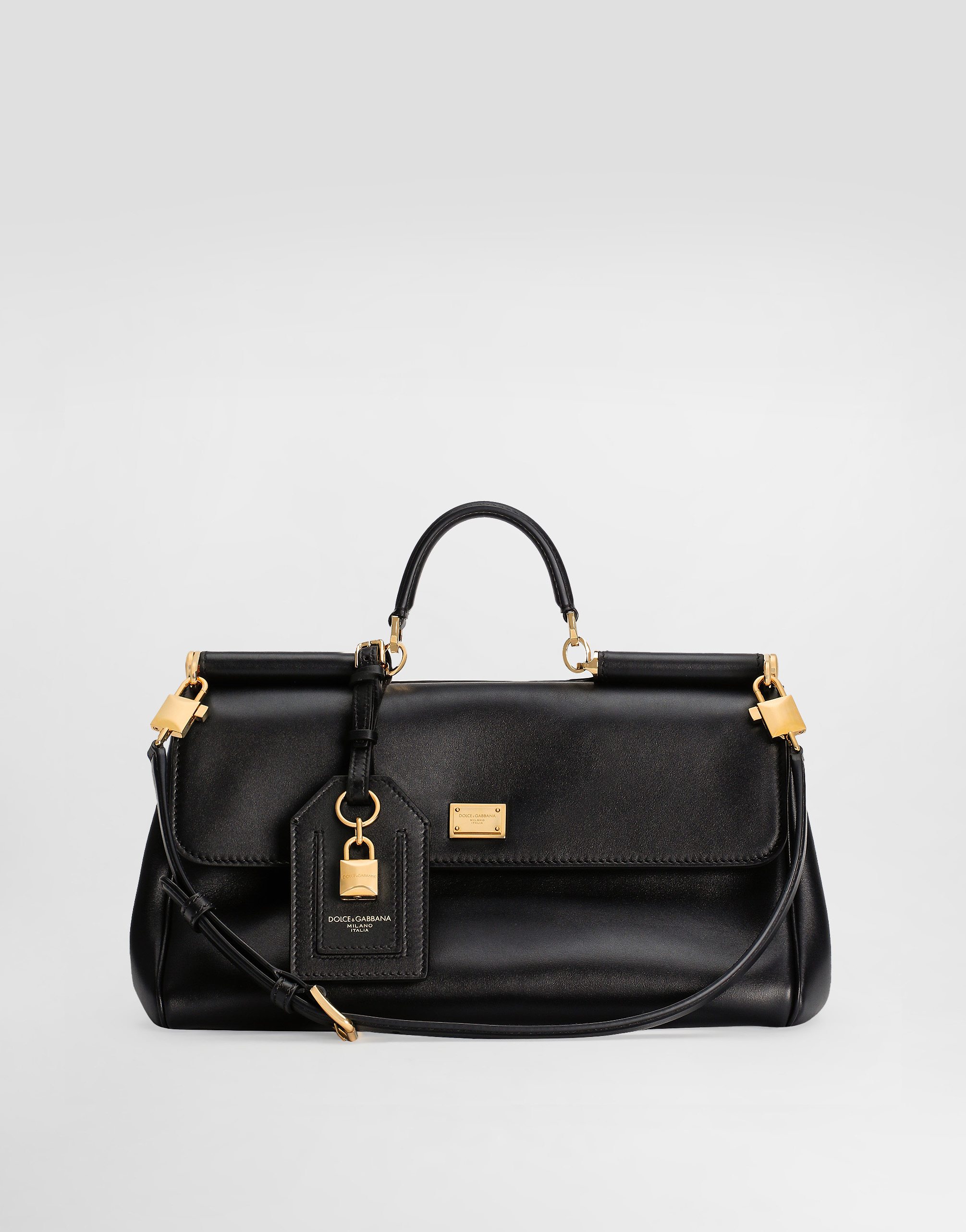 Dolce & Gabbana Women Sicily Soft Leather Handbag