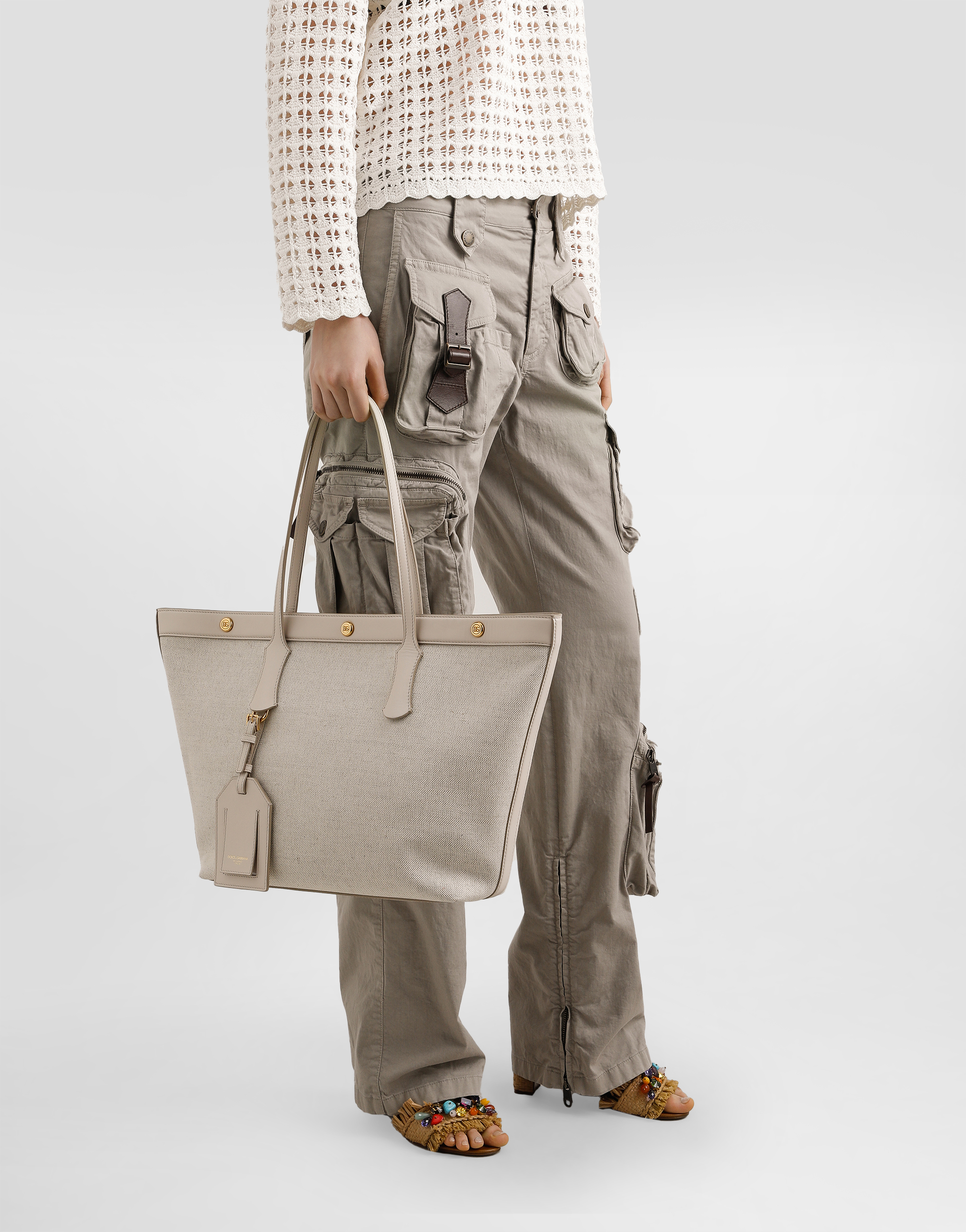 Atene shopping bag in fabric