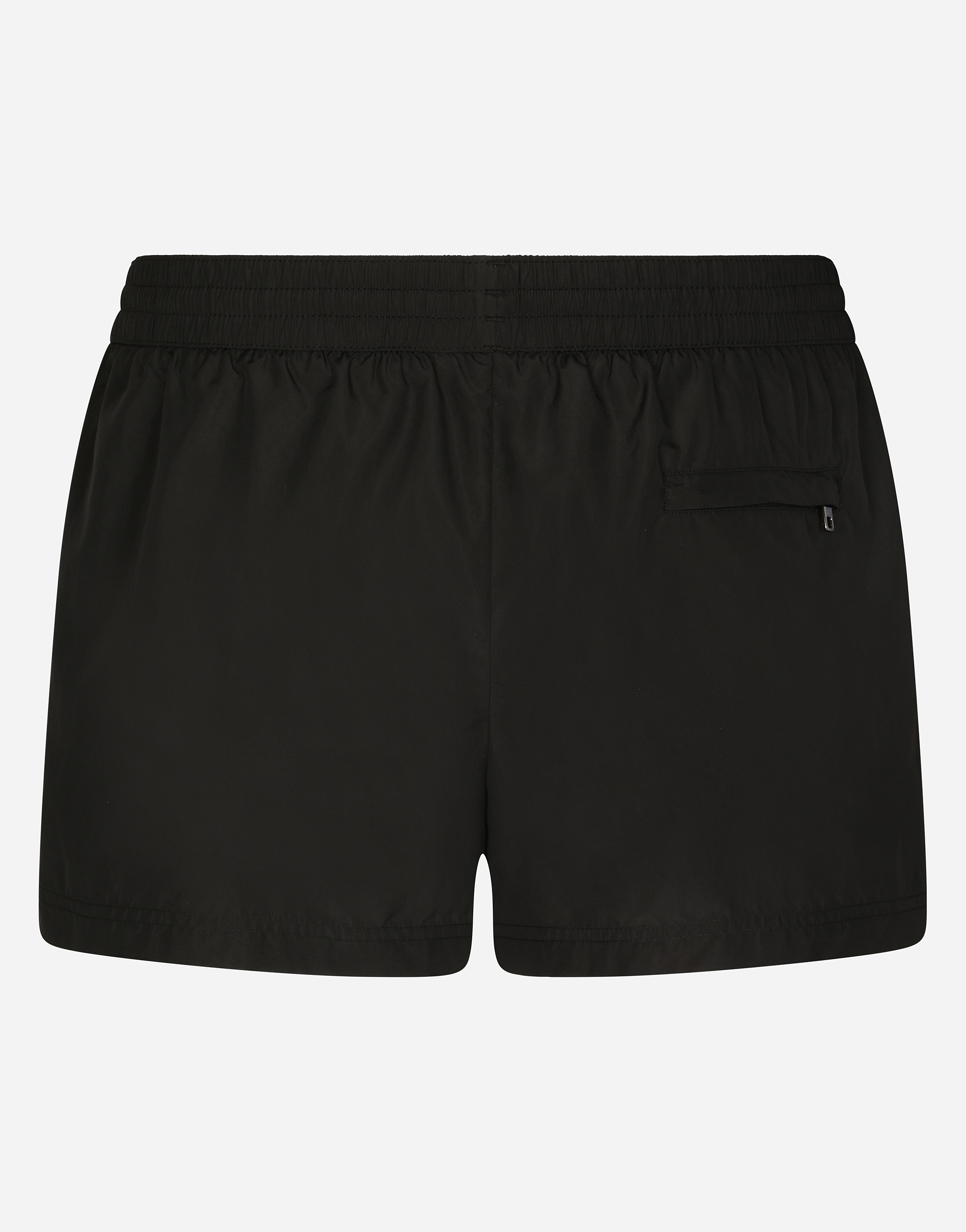 Shop Dolce & Gabbana Boxer Corto In Black