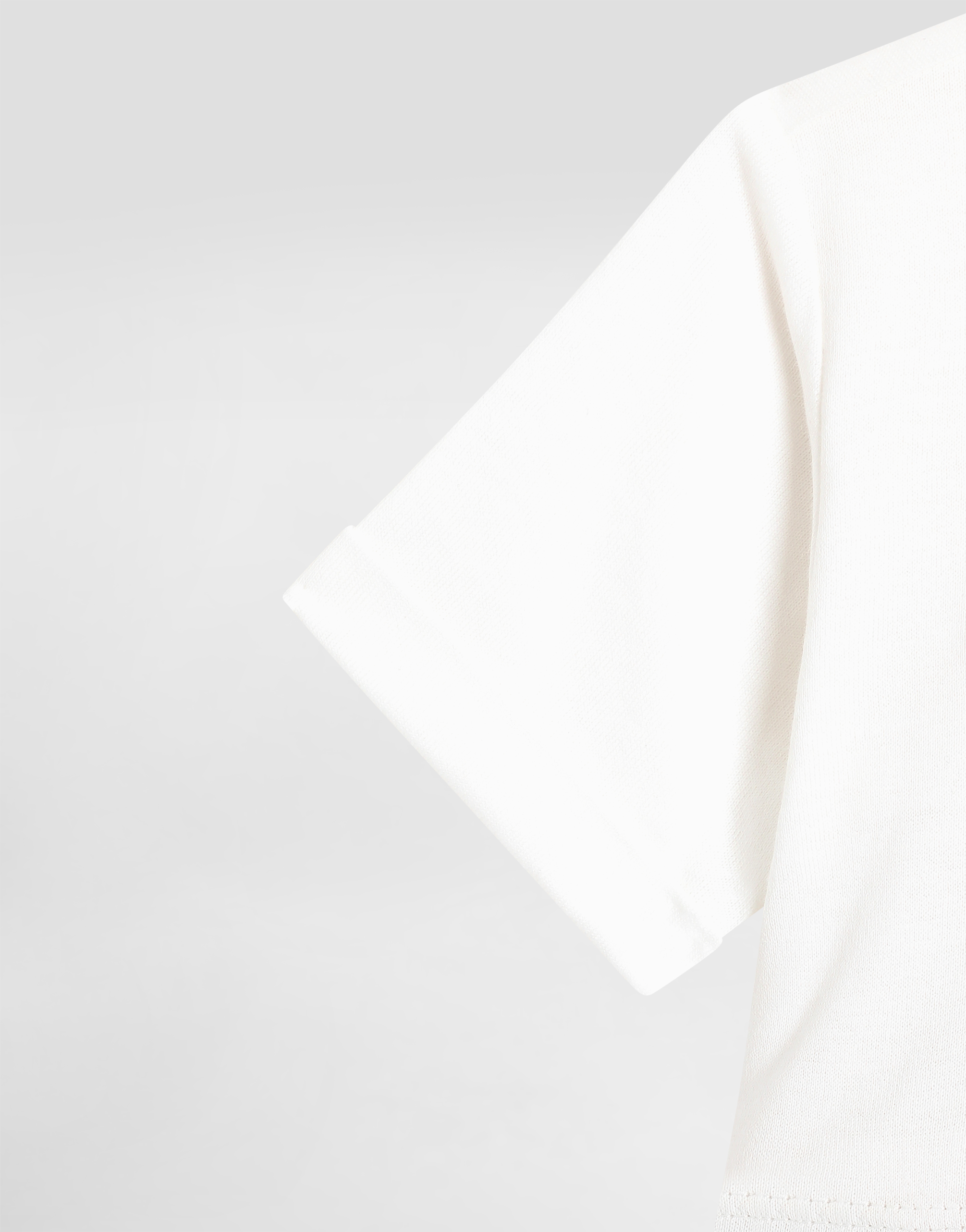 Rose-print poplin and jersey dress