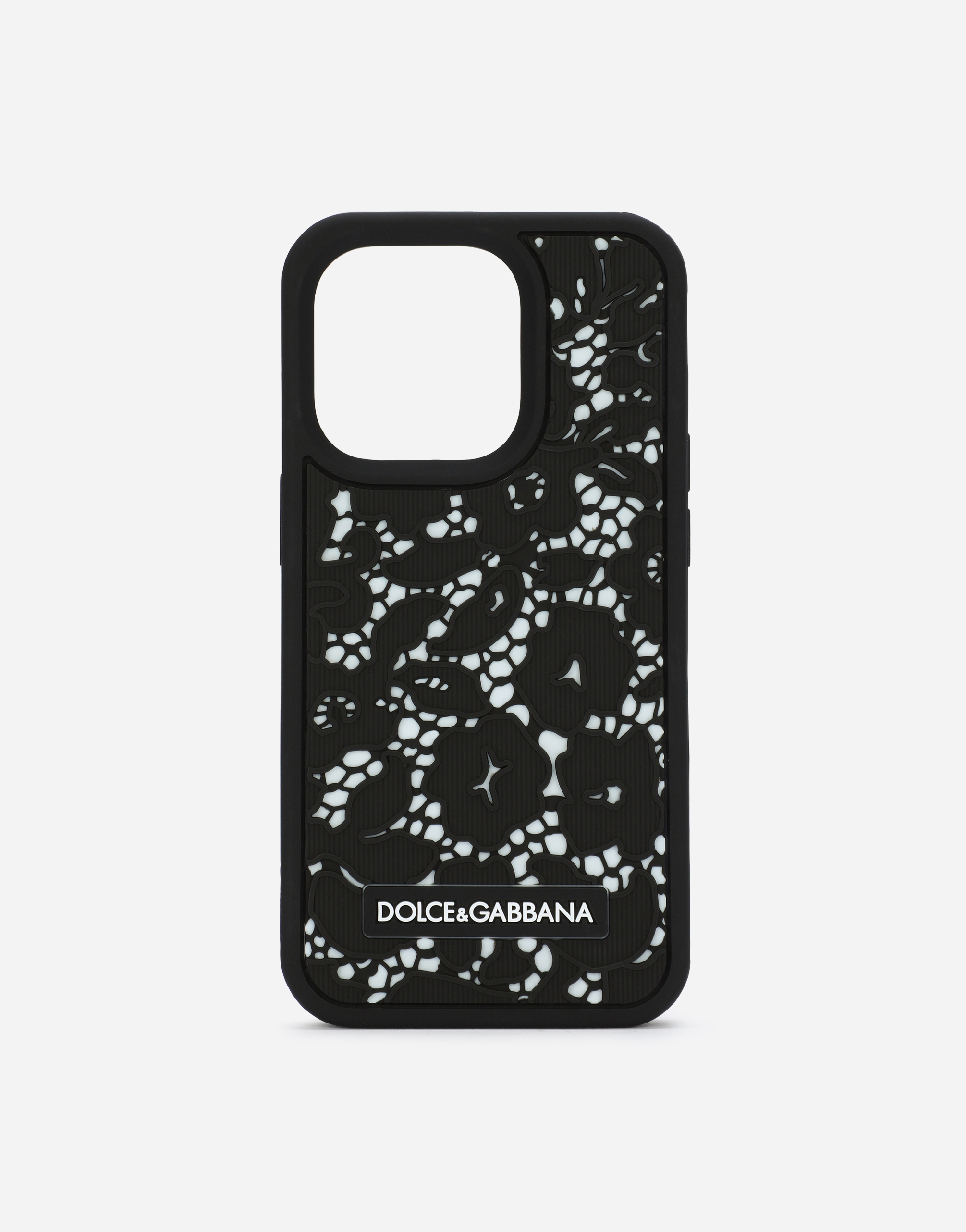 Dolce & Gabbana Lace-effect Iphone 12 Pro Case In Multicolor