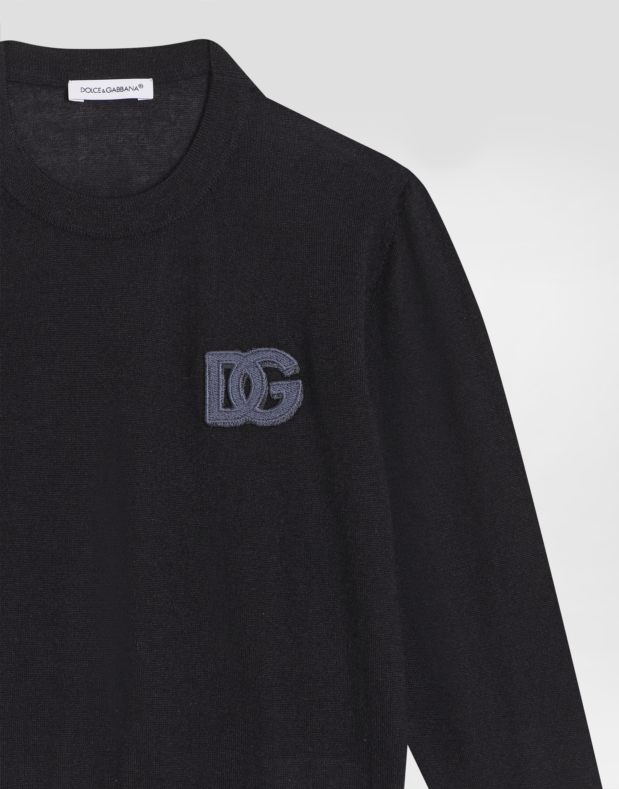 Dolce & Gabbana Cashmere Pullover In Black