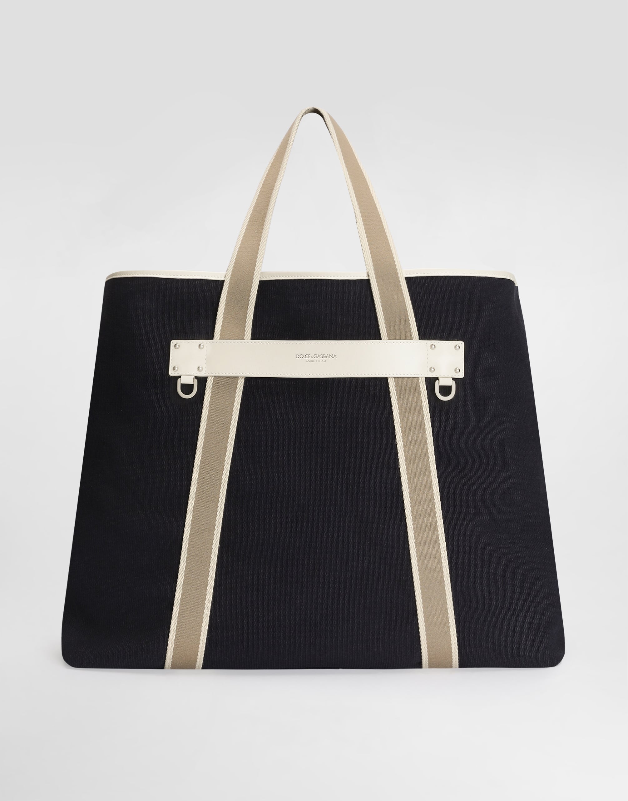 Multicolorのメンズ Essenza canvas shopping bag | Dolce&Gabbana®